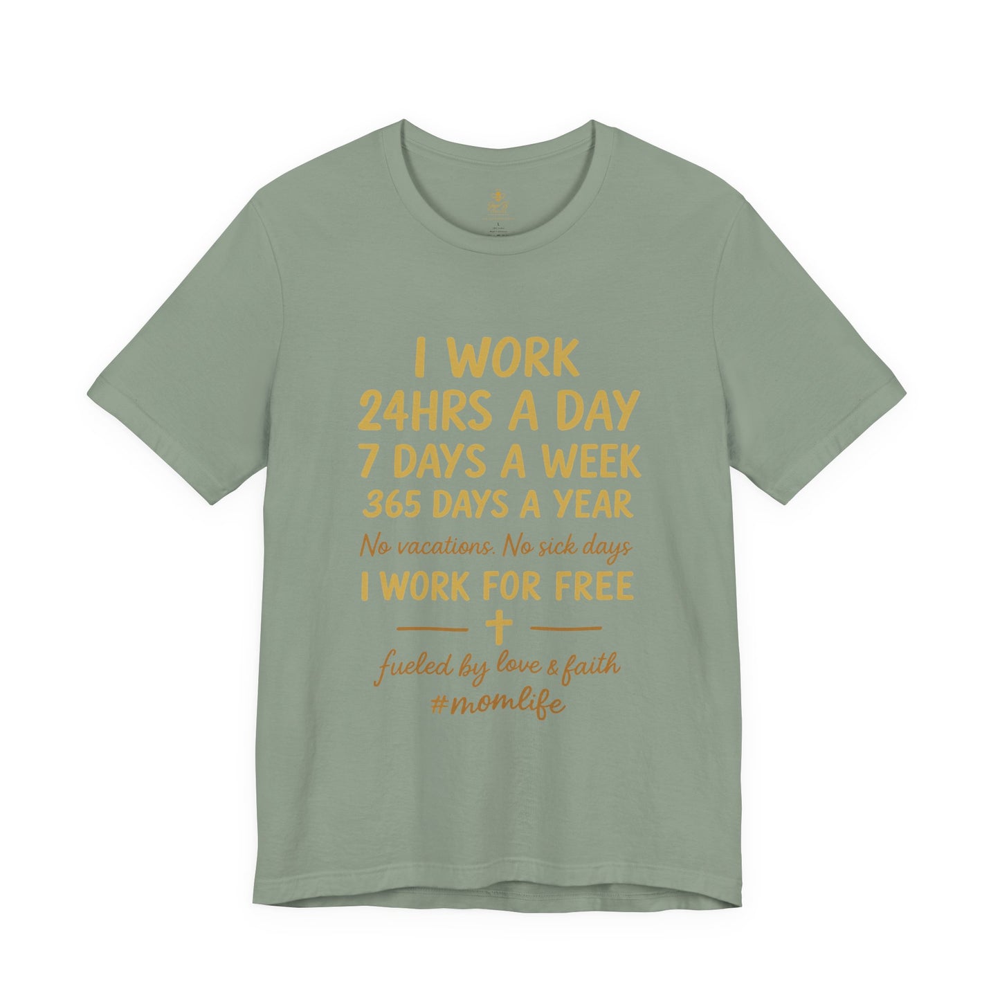 No Days Off Mom Life | Jersey Tee