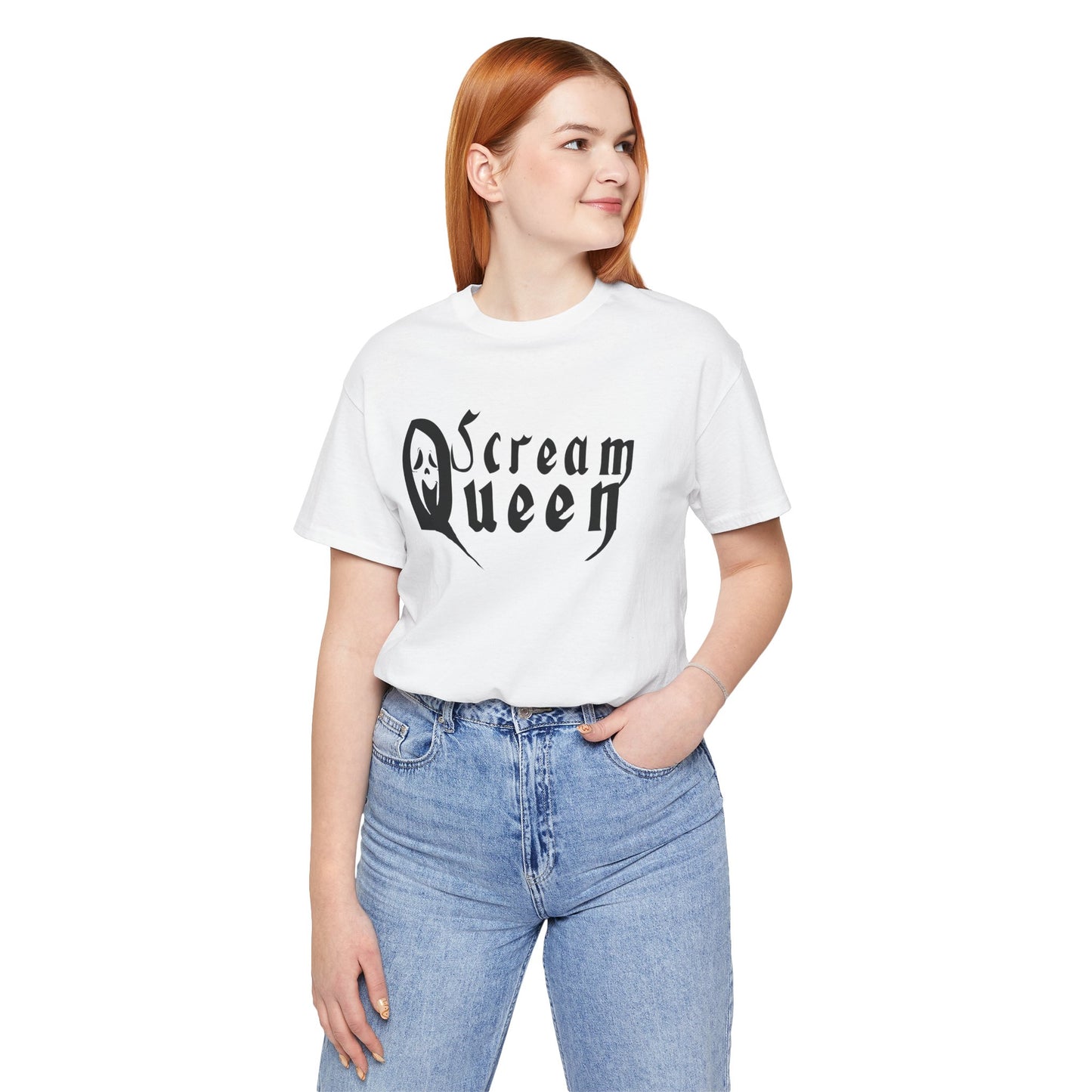 “Scream Queen – Gothic Horror Vibes” | Jersey Tee