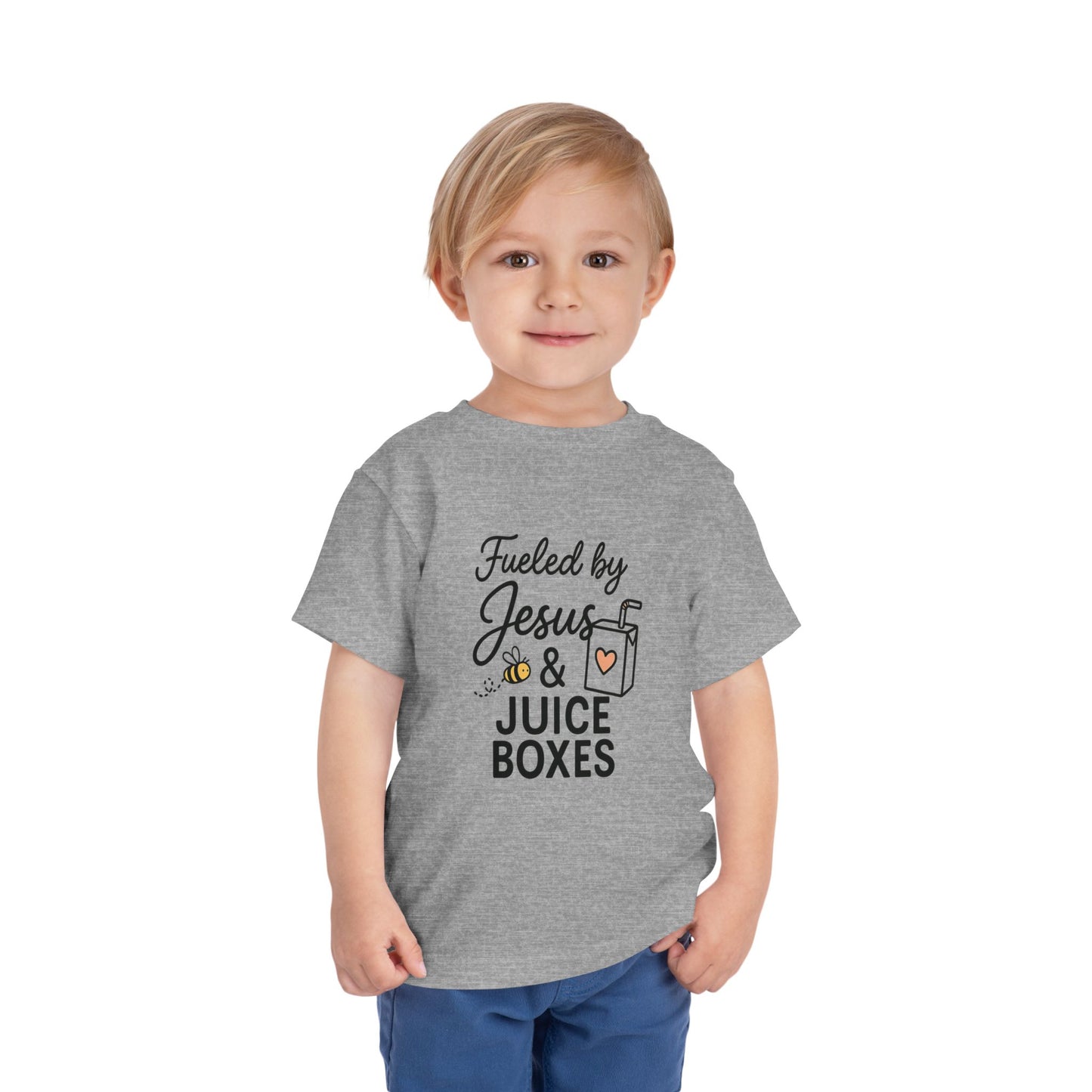 Fueled by Jesus & Juice Boxes | Toddler Tee