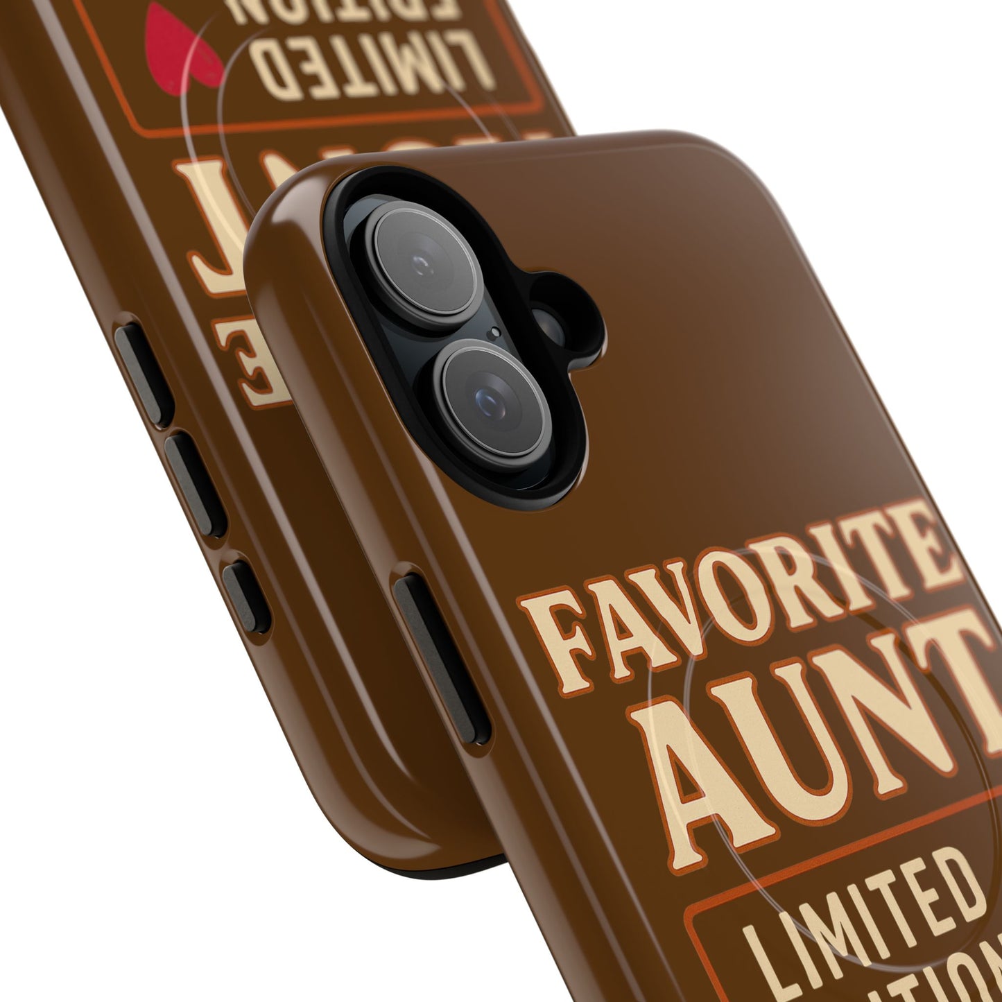 "Aunt Life Red Heart Edition" | Tough Phone Case