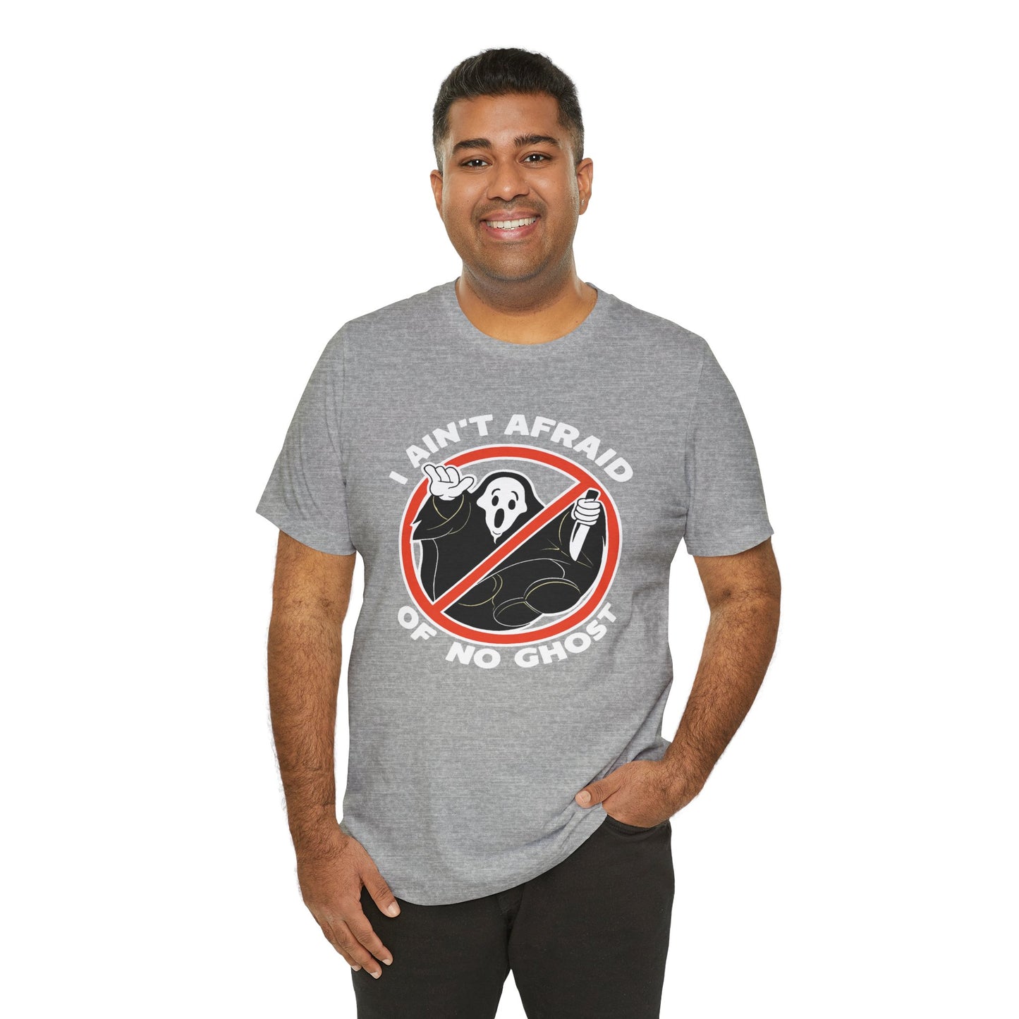 “I Ain’t Afraid of No Ghostface” Halloween | Jersey Tee