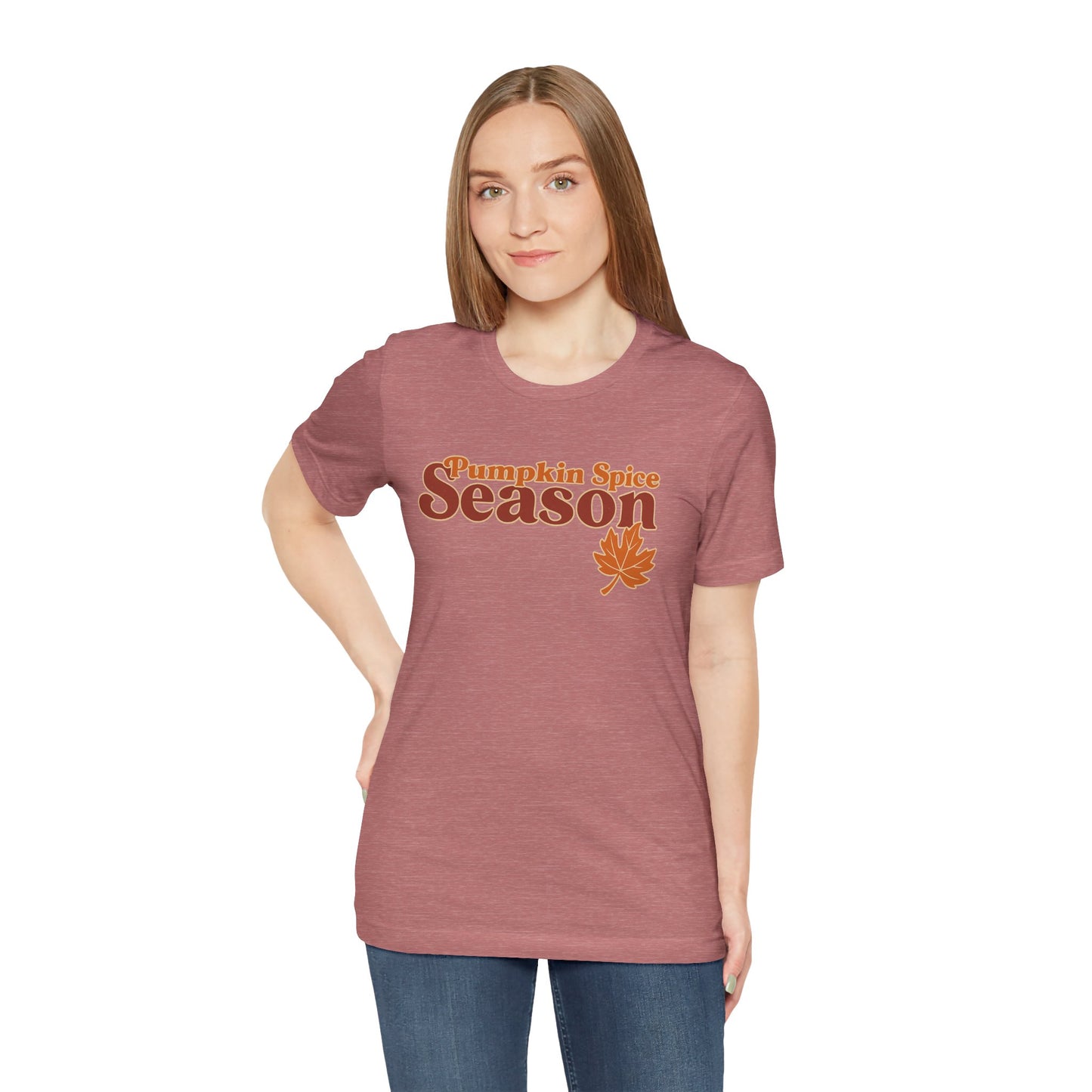 Pumpkin Spice Season – Cozy Fall Vibes | Jersey Tee