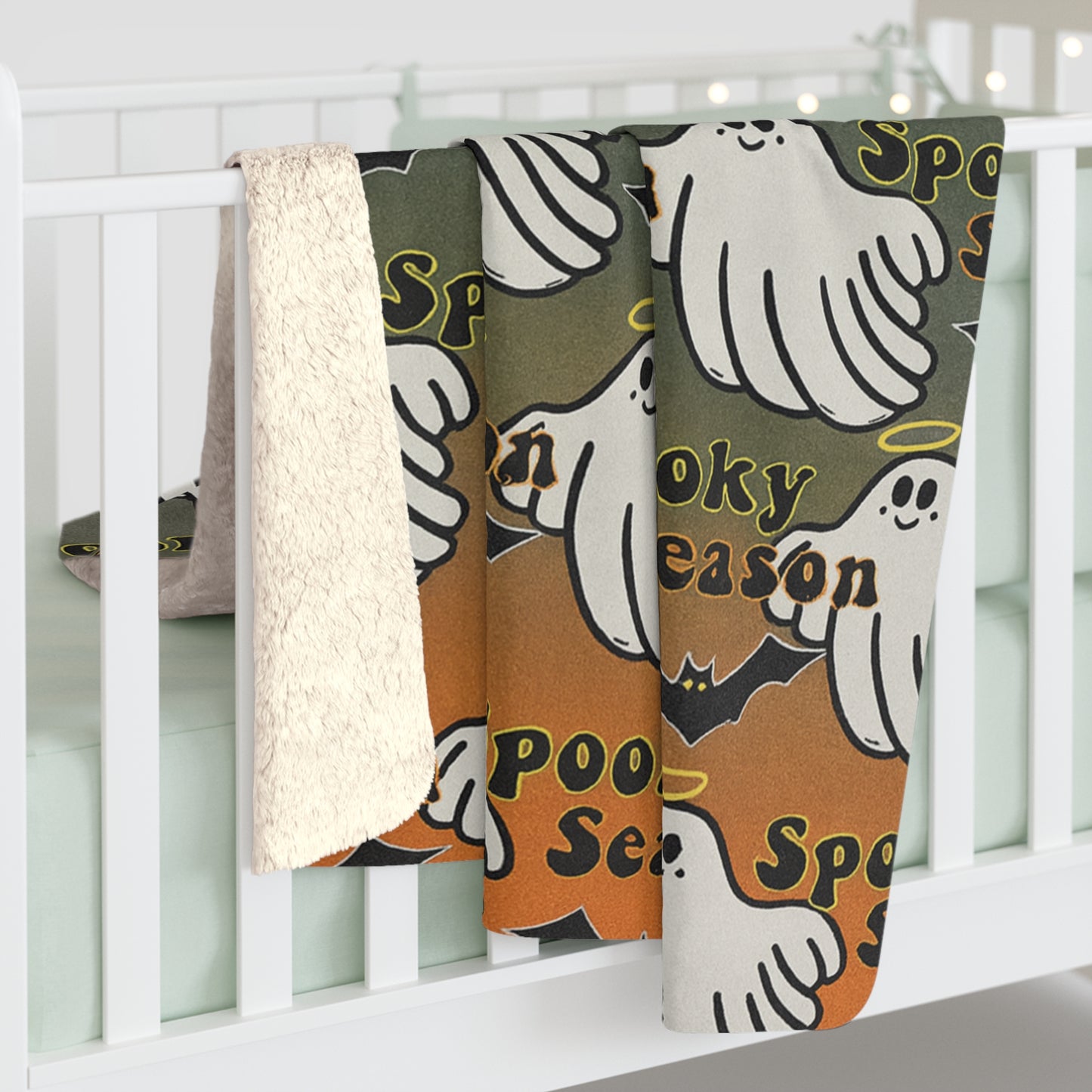 Spooky Season Vibes | Sherpa Fleece Blanket