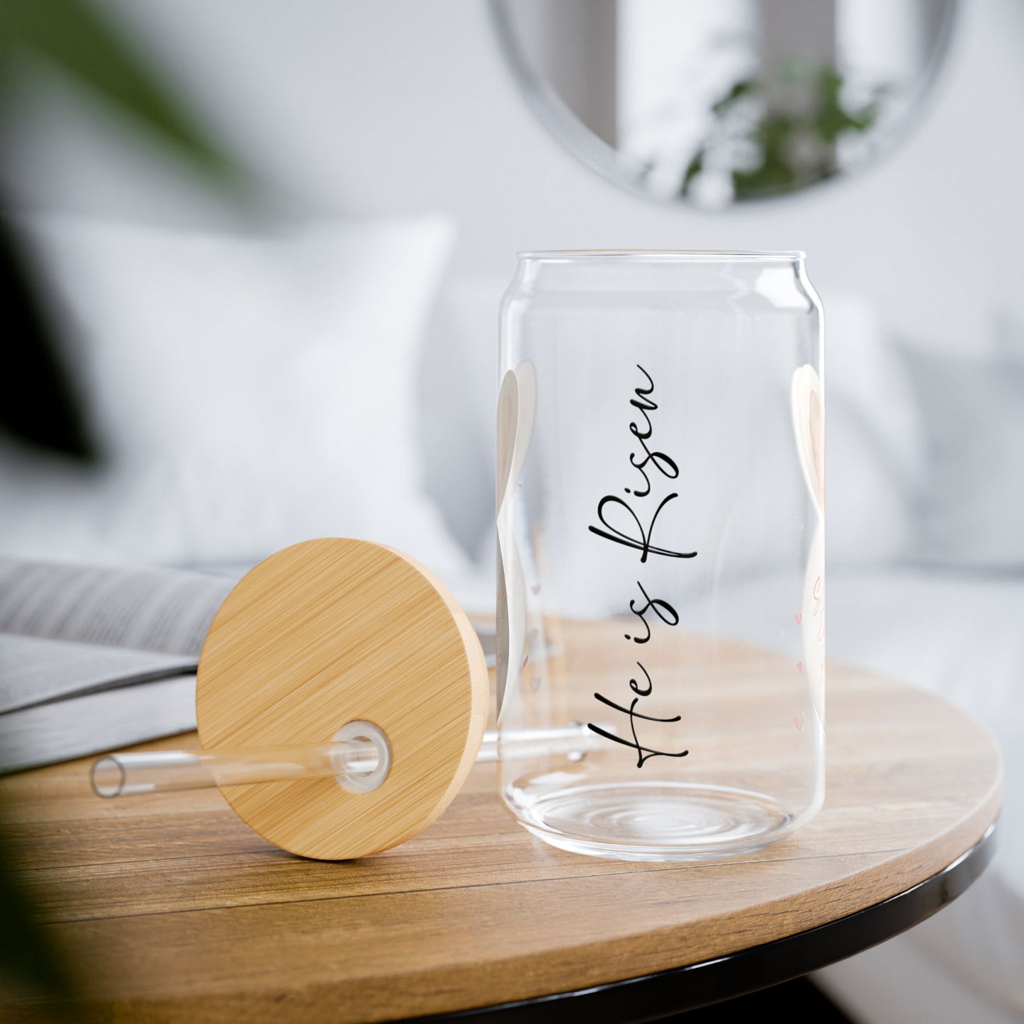 "Silly Bunny, Easter is for Jesus" | Glass Cup