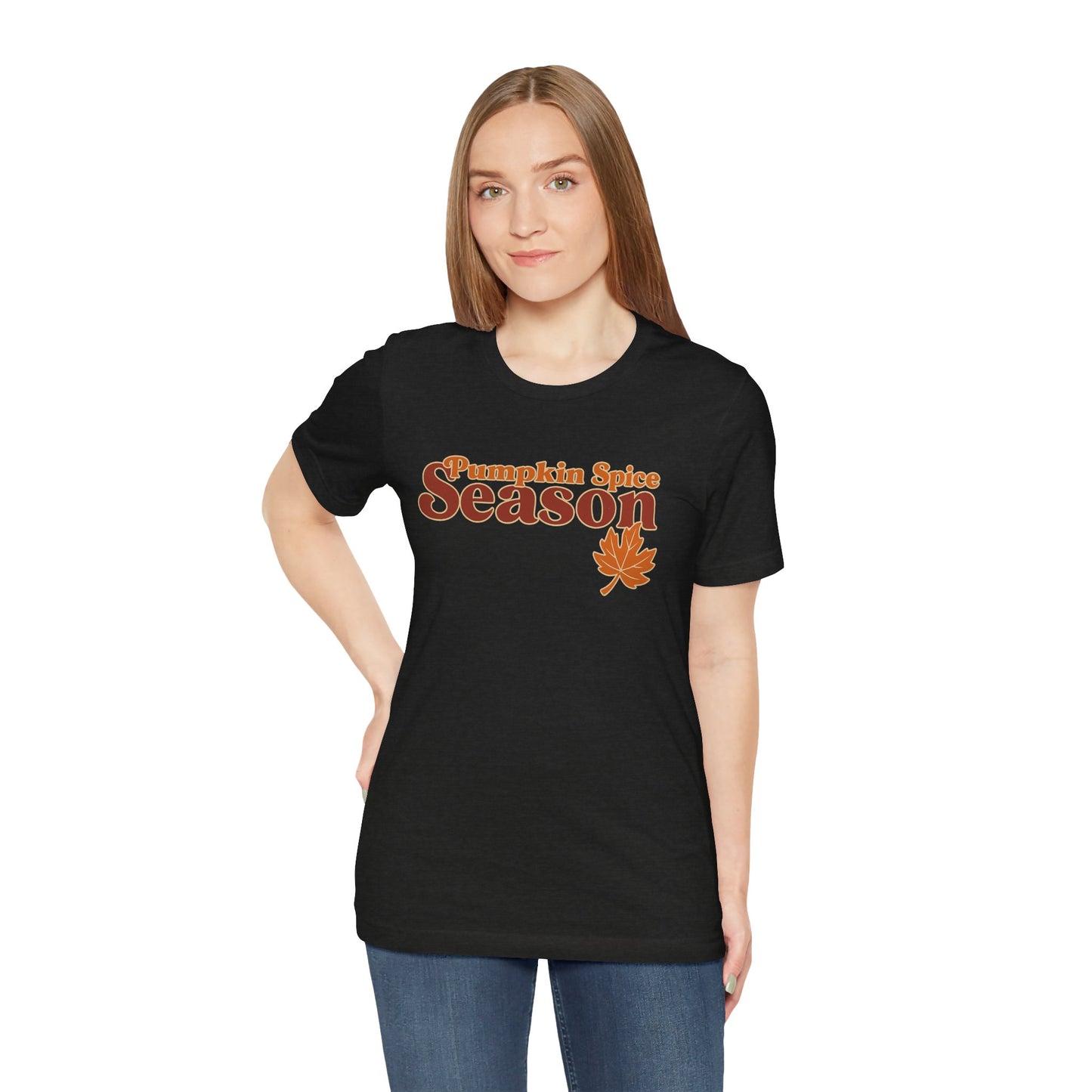 Pumpkin Spice Season – Cozy Fall Vibes | Jersey Tee