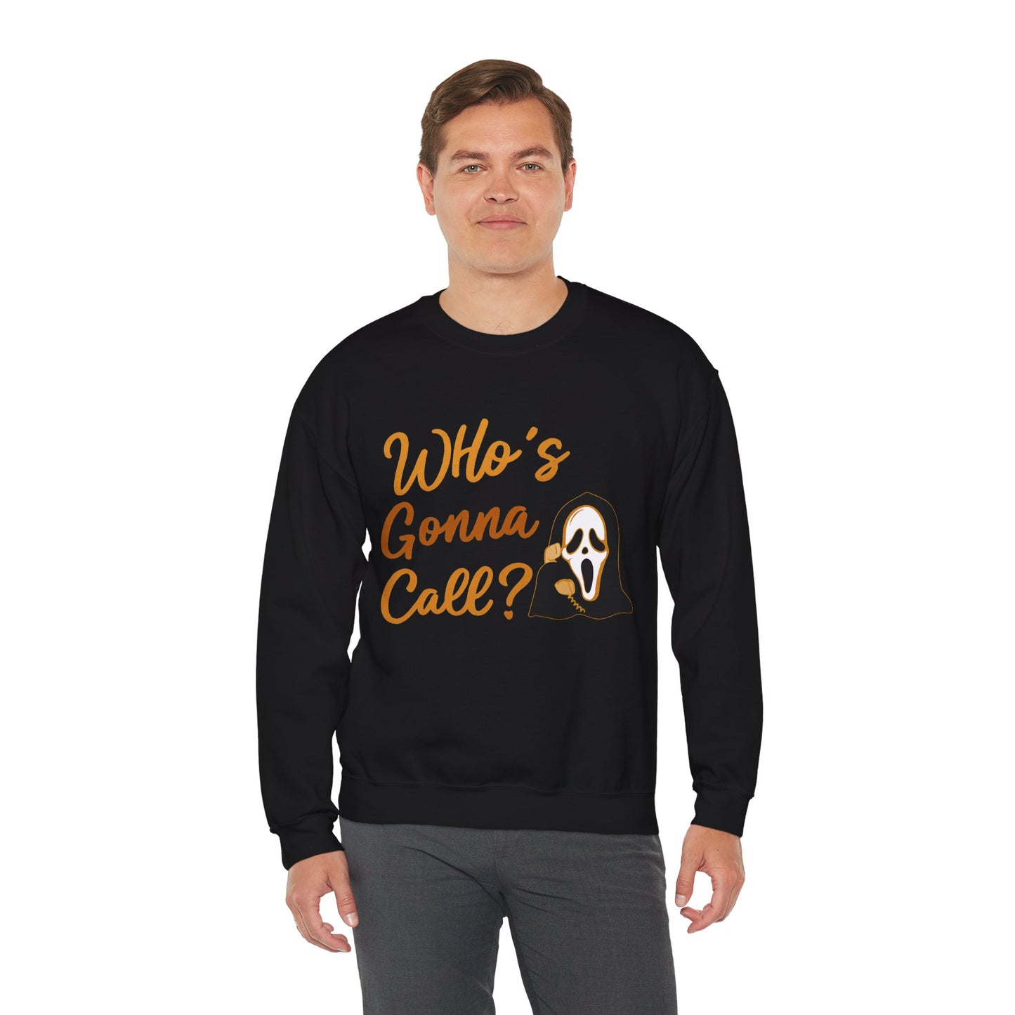 "Who’s Gonna Call?" – Ghostface Retro Horror | Sweater