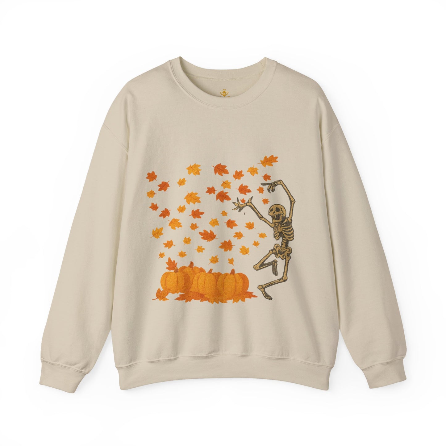 Dancing Through Fall – Skeleton & Leaves | Sweater