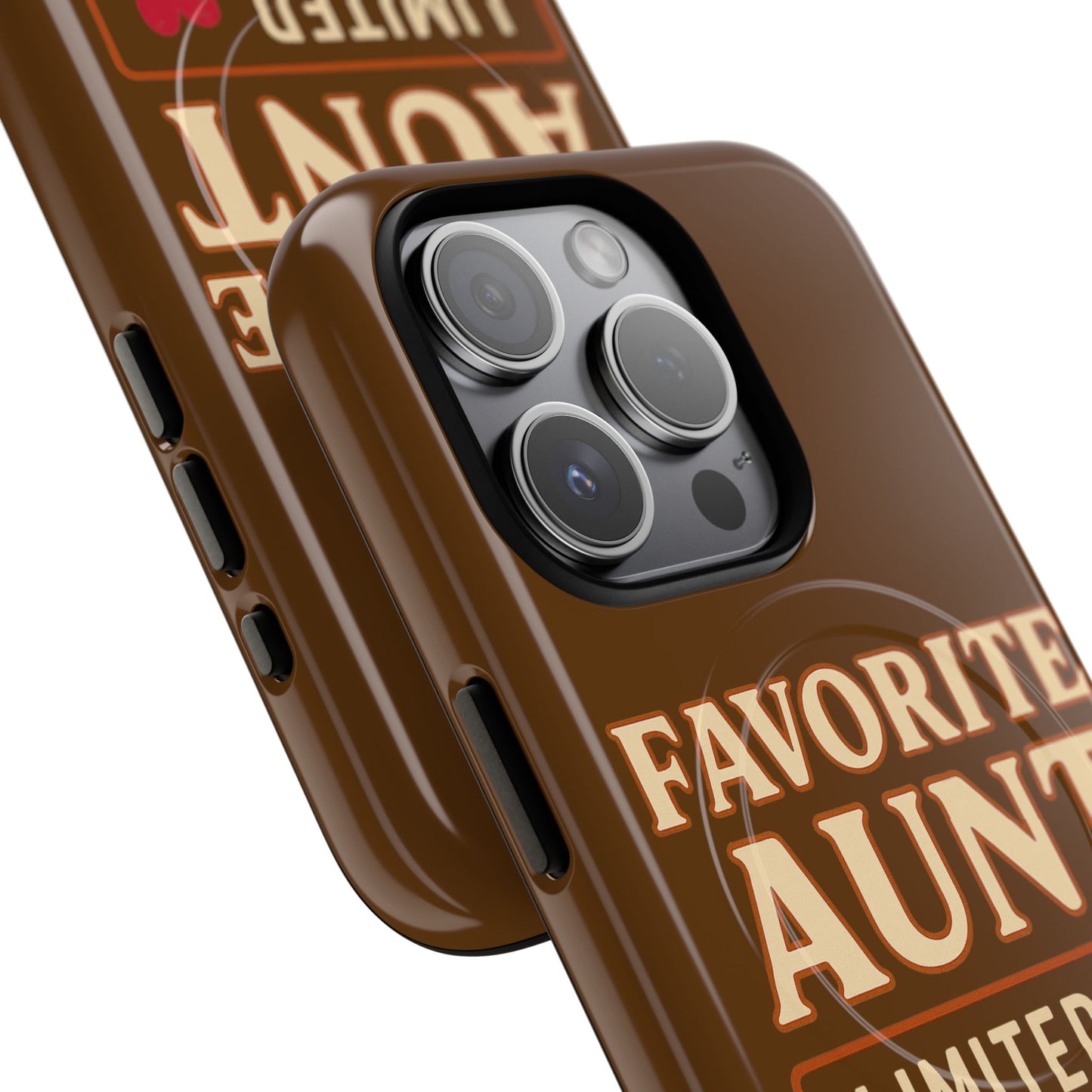 "Aunt Life Red Heart Edition" | Tough Phone Case