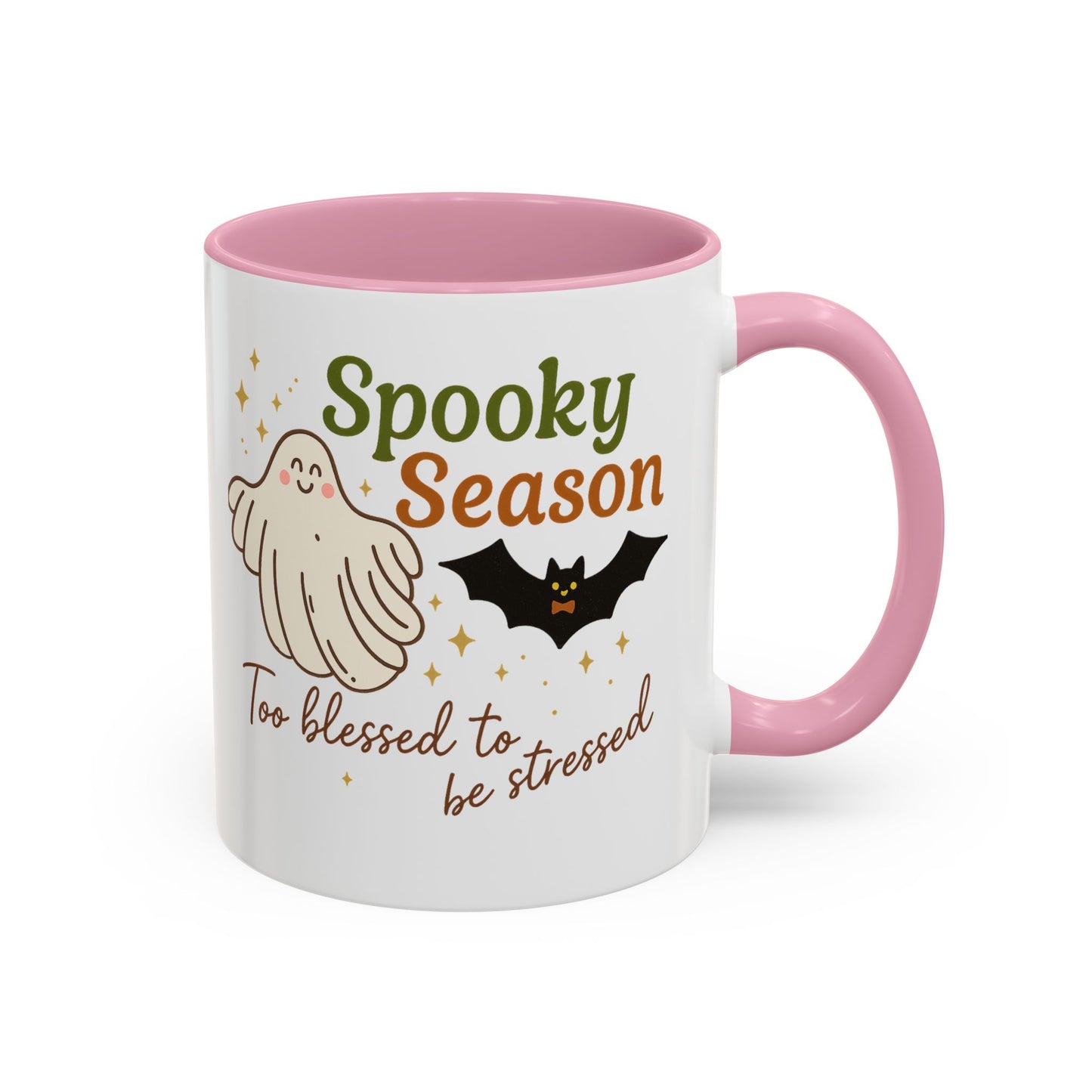 Spooky Season – Too Blessed to Be Stressed | 11oz Mug