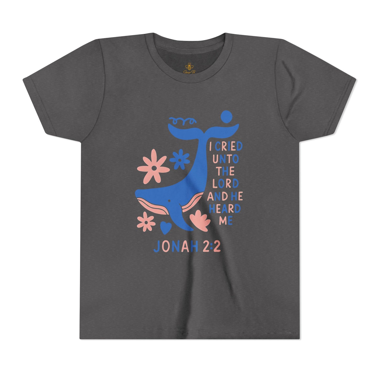 Faith & Fun Whale Scripture | Kids Tee