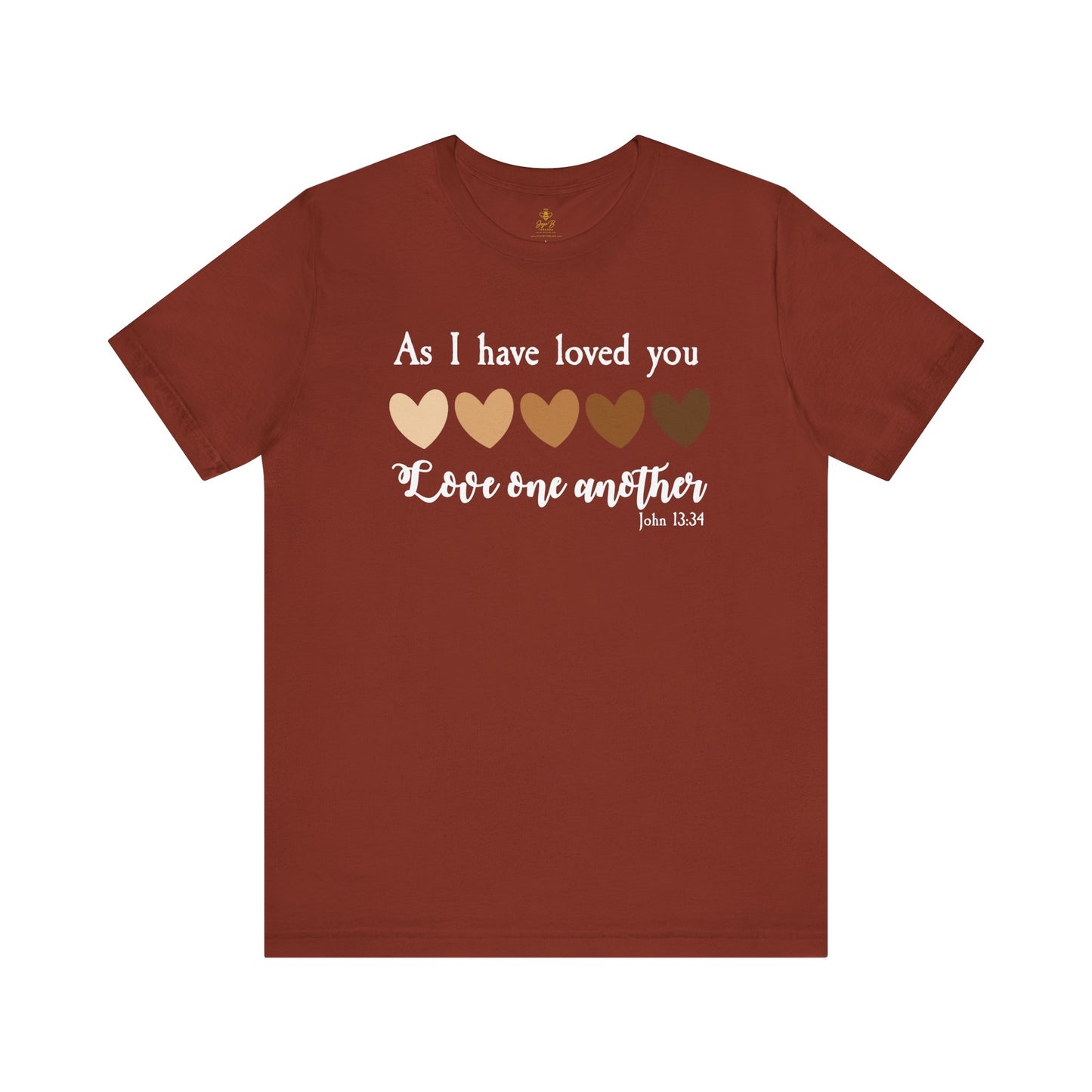 Love One Another – John 13:34 | Jersey Tee