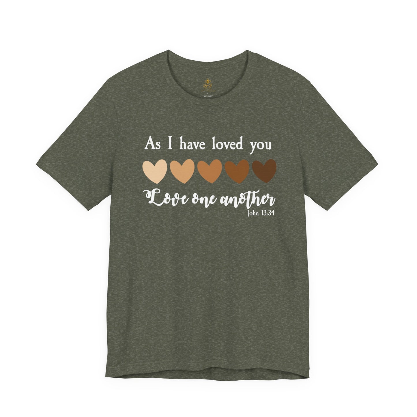 Love One Another – John 13:34 | Jersey Tee