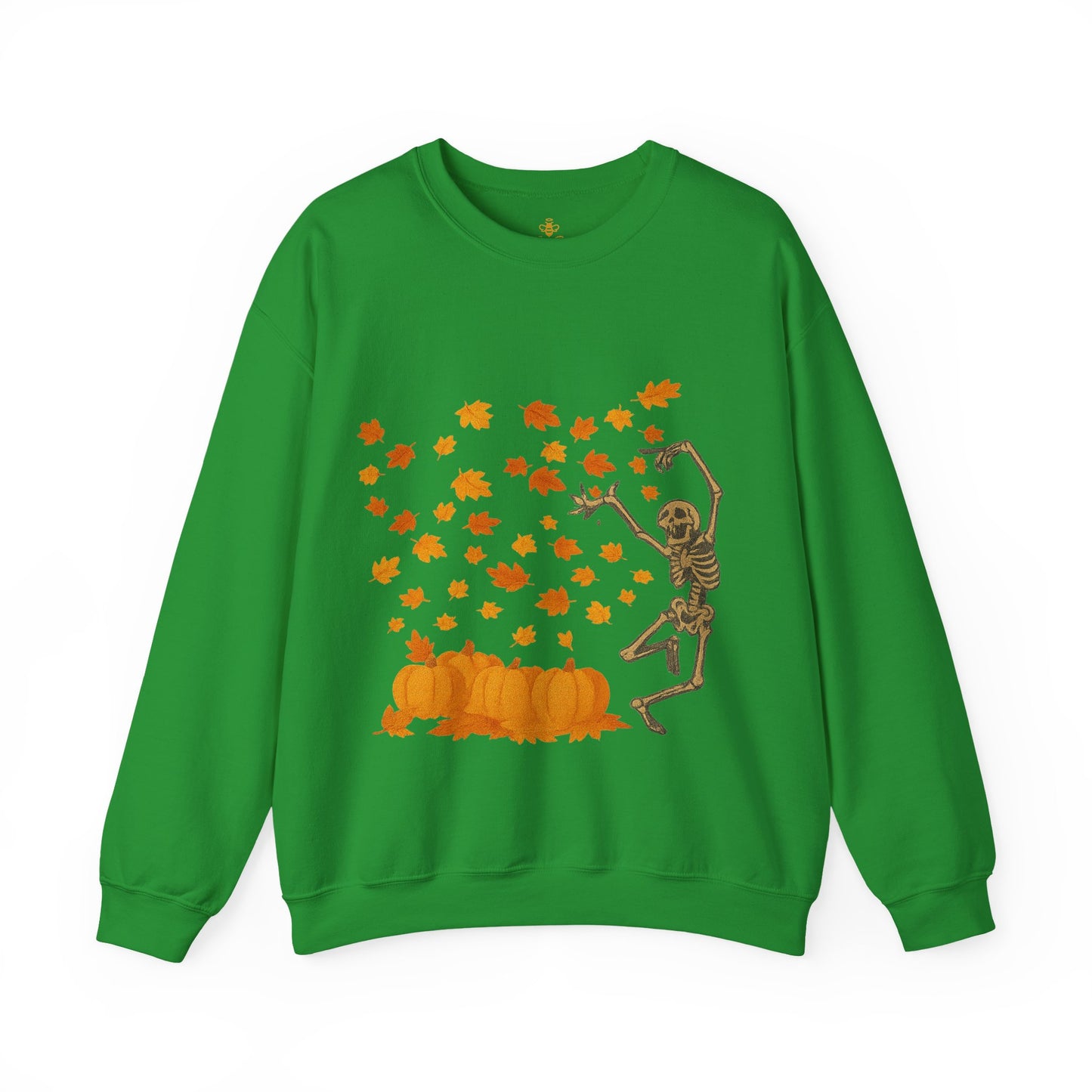 Dancing Through Fall – Skeleton & Leaves | Sweater