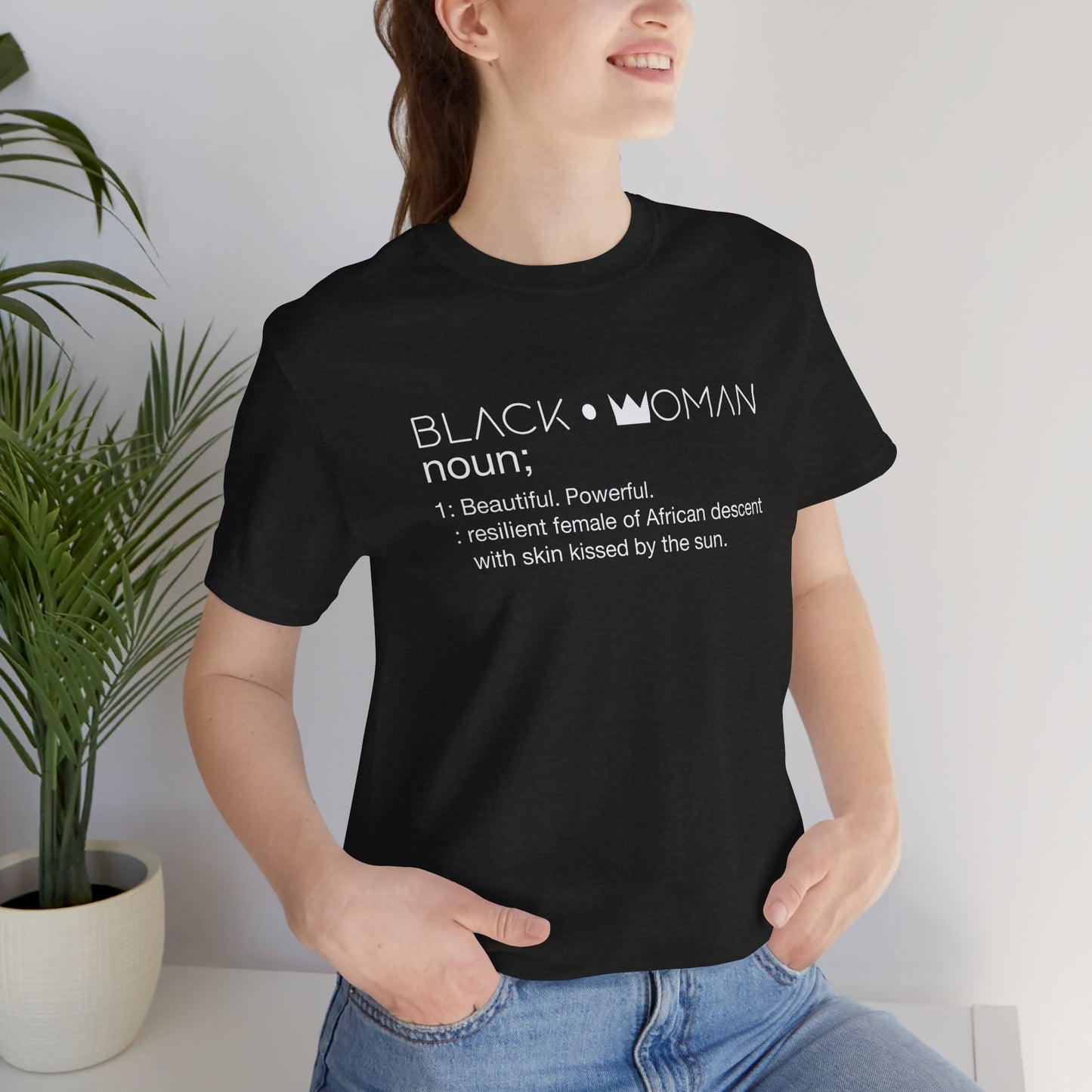 Black Woman – Definition of Power | Jersey Tee