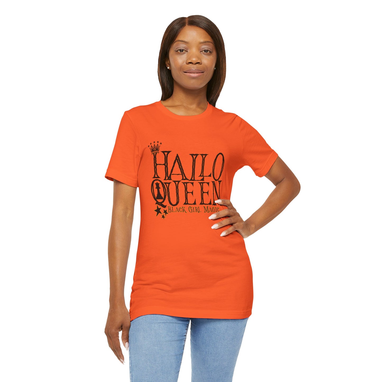 HalloQueen – Black Girl Magic | Jersey Tee