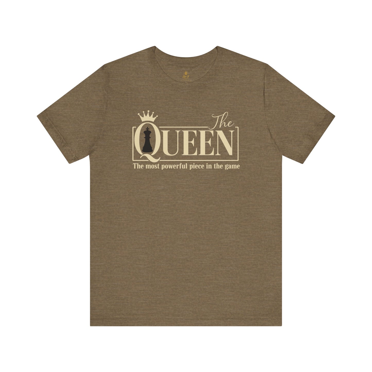 "The Queen Tee – Most Powerful Piece in the Game" | Jersey Tee
