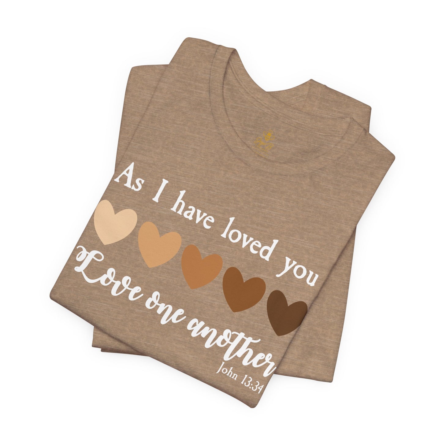 Love One Another – John 13:34 | Jersey Tee