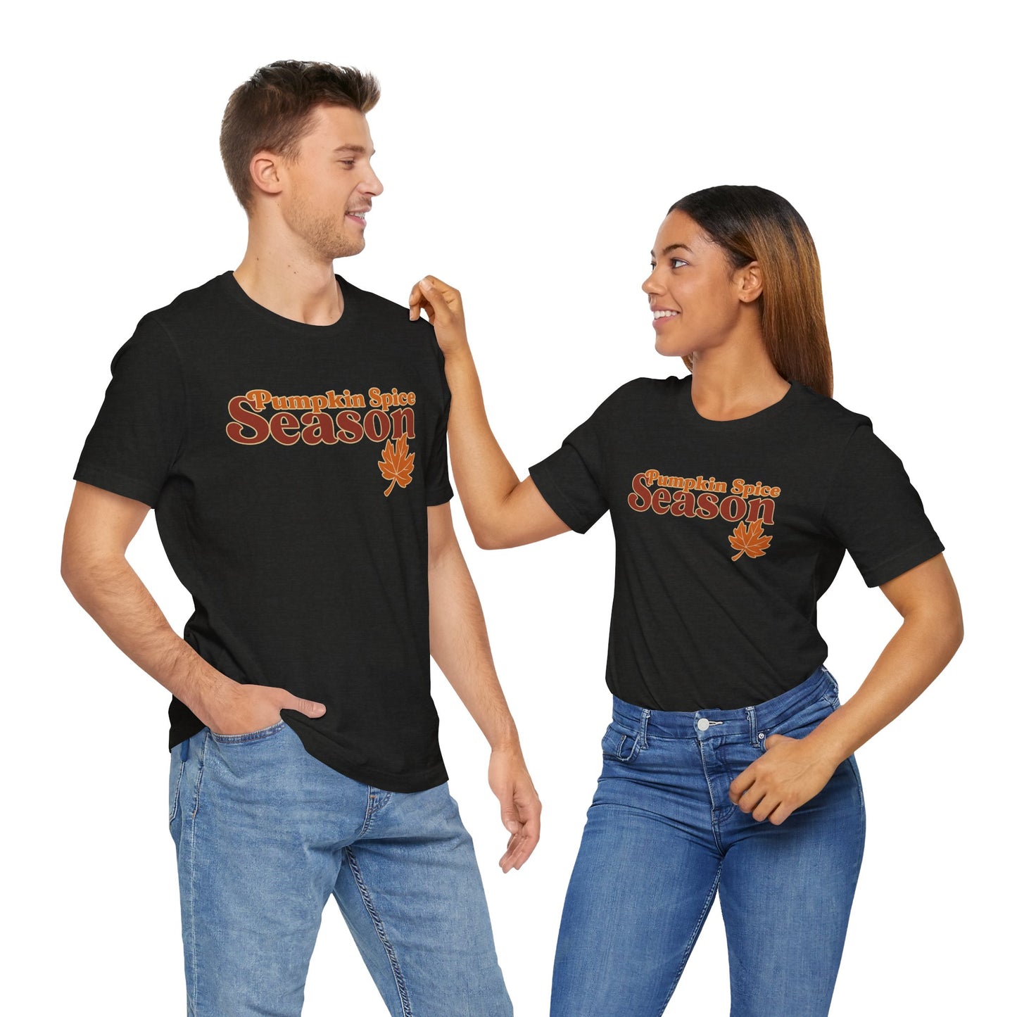 Pumpkin Spice Season – Cozy Fall Vibes | Jersey Tee