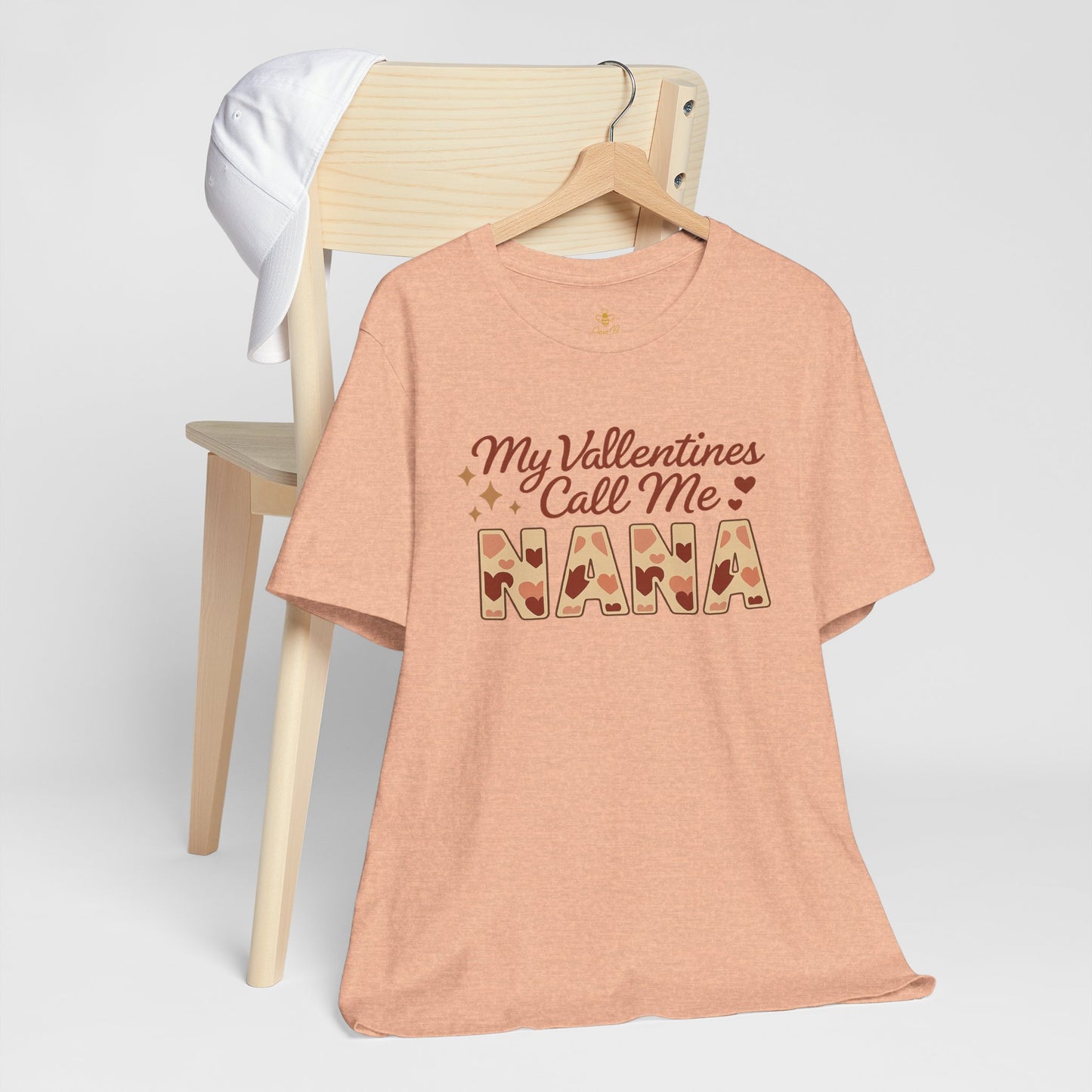 "My Valentines Call Me Nana" | Jersey Tee