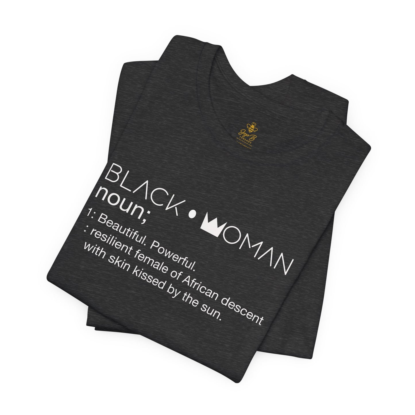 Black Woman – Definition of Power | Jersey Tee