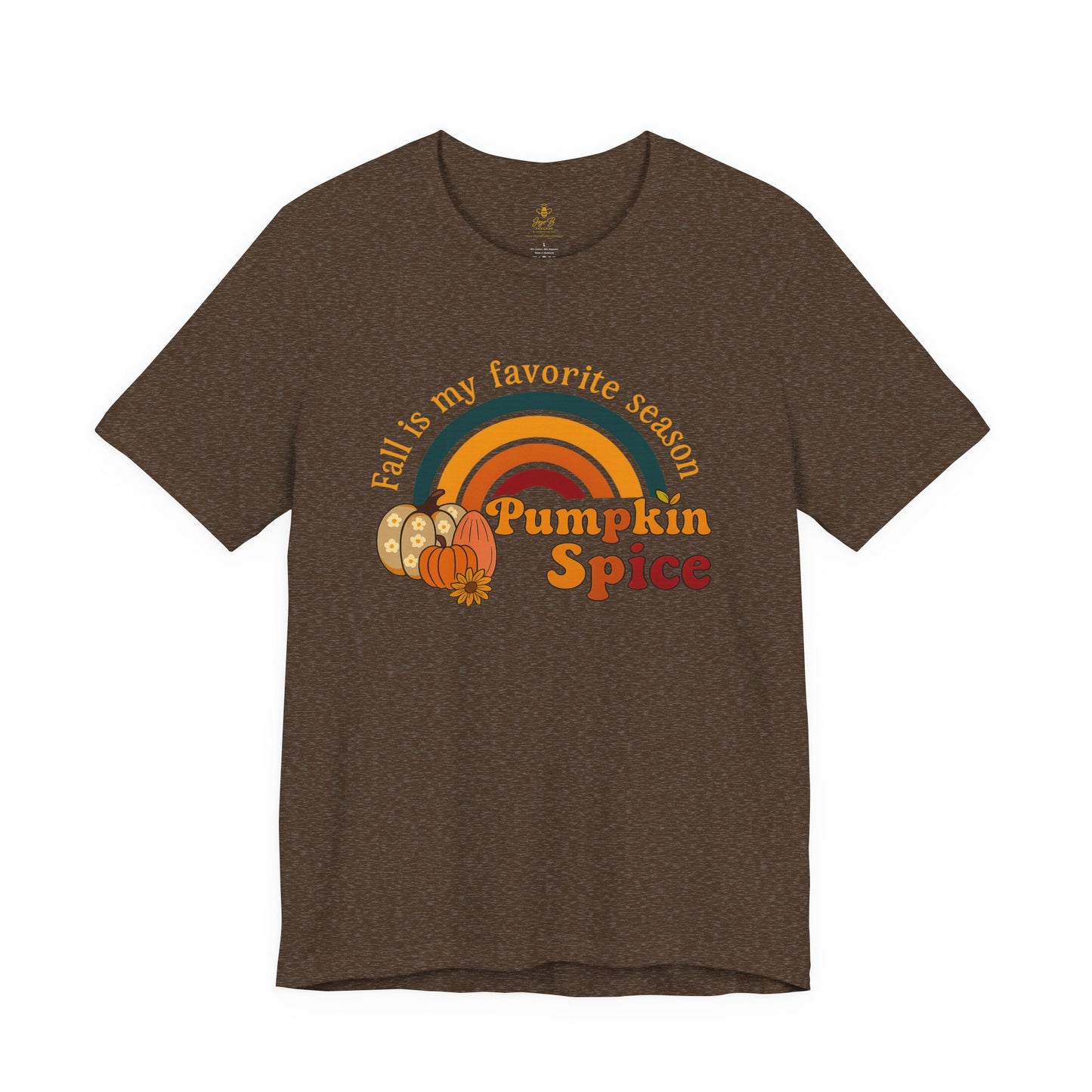 Fall is My Favorite Season Retro Pumpkin Spice Shirt | Jersey Tee