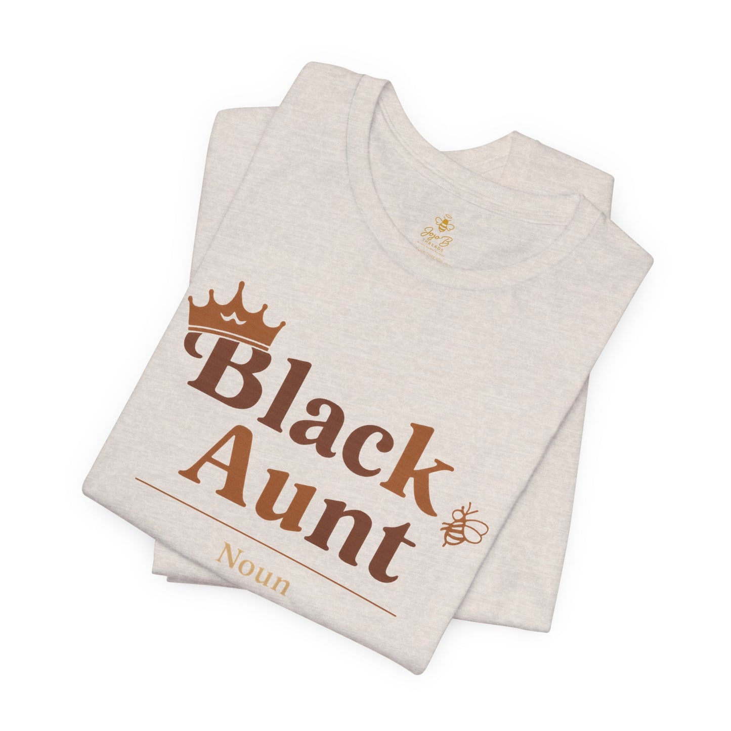 Black Aunt Definition Shirt | Jersey Tee