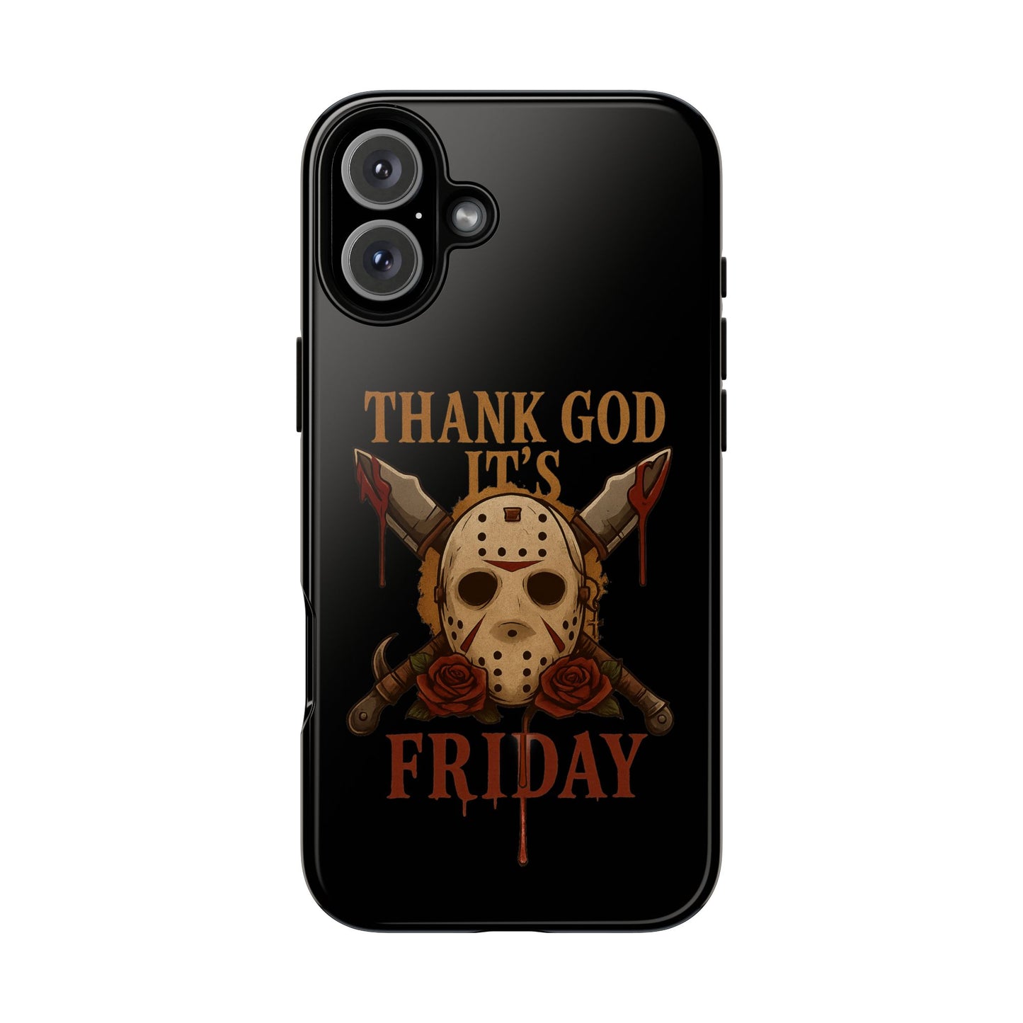 "Thank God It’s Friday – Horror Rose Edition" | Tough Phone Cases