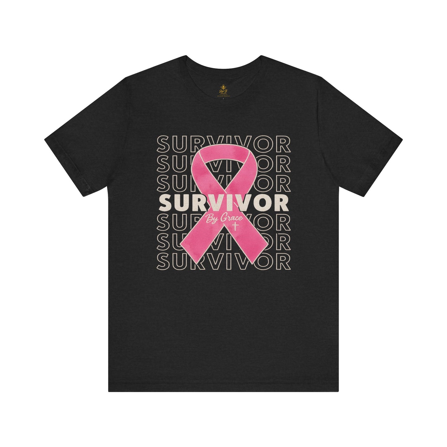 "Pink Ribbon Survivor – Bold Strength" | Jersey Tee