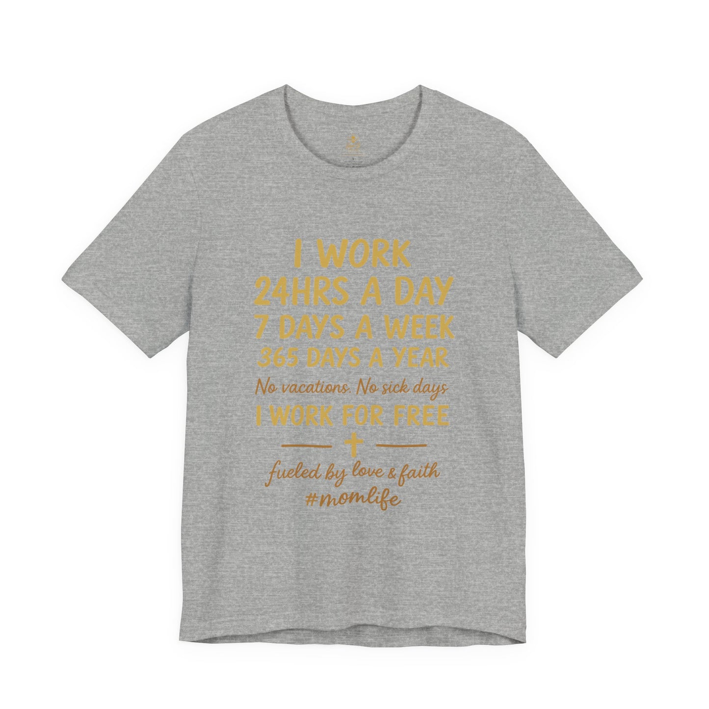 No Days Off Mom Life | Jersey Tee