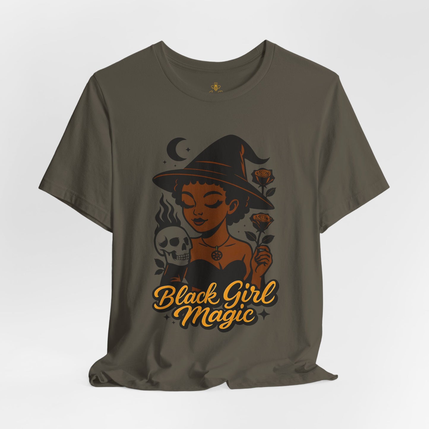 Black Girl Magic Witchy Halloween | Jersey Tee