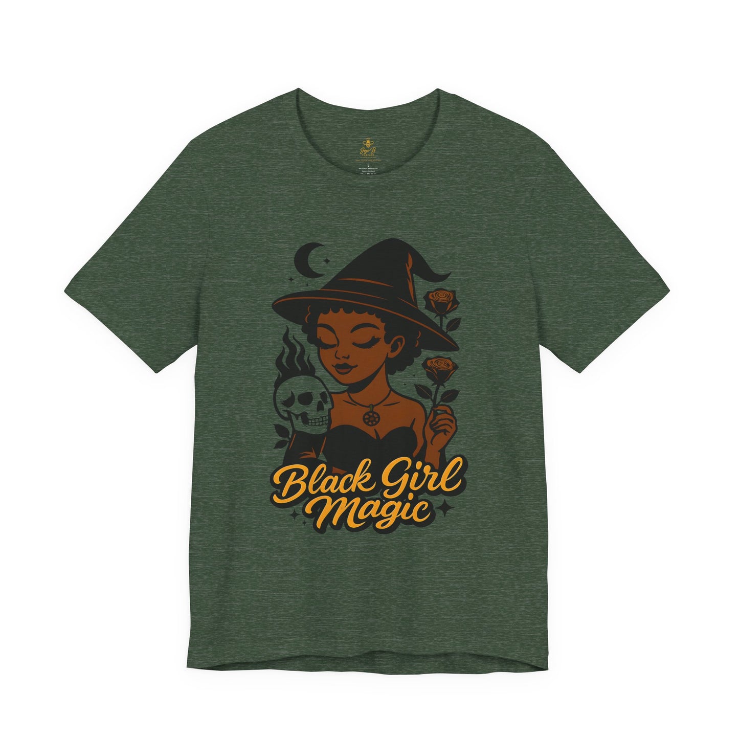 Black Girl Magic Witchy Halloween | Jersey Tee