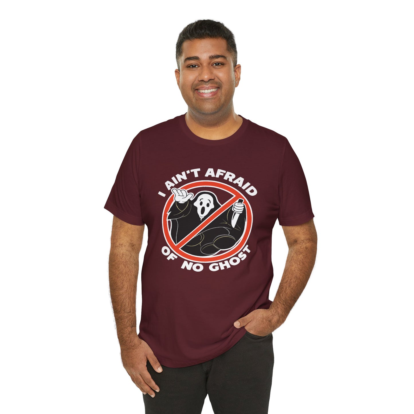 “I Ain’t Afraid of No Ghostface” Halloween | Jersey Tee