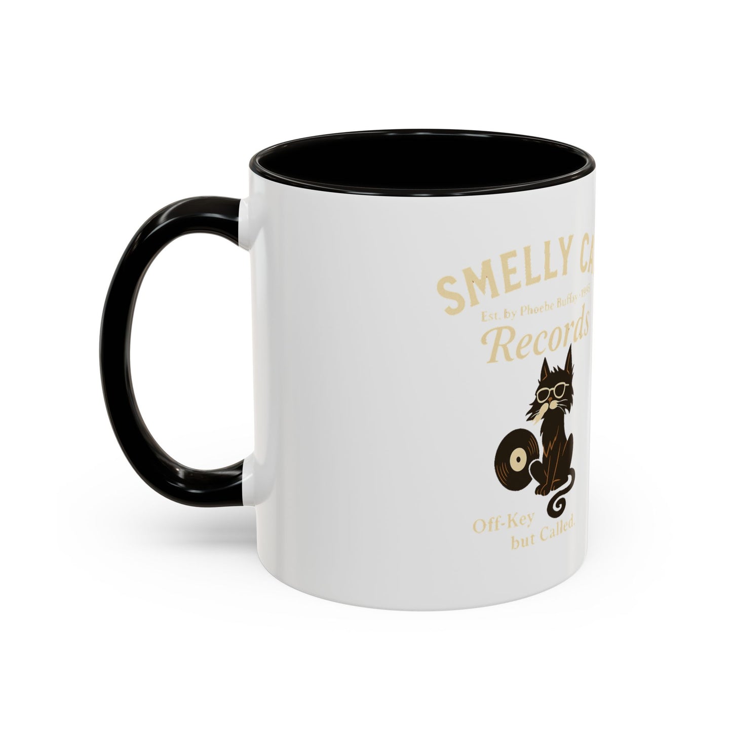 Smelly Cat Records Mug – Off-Key but Called | 11oz Mug