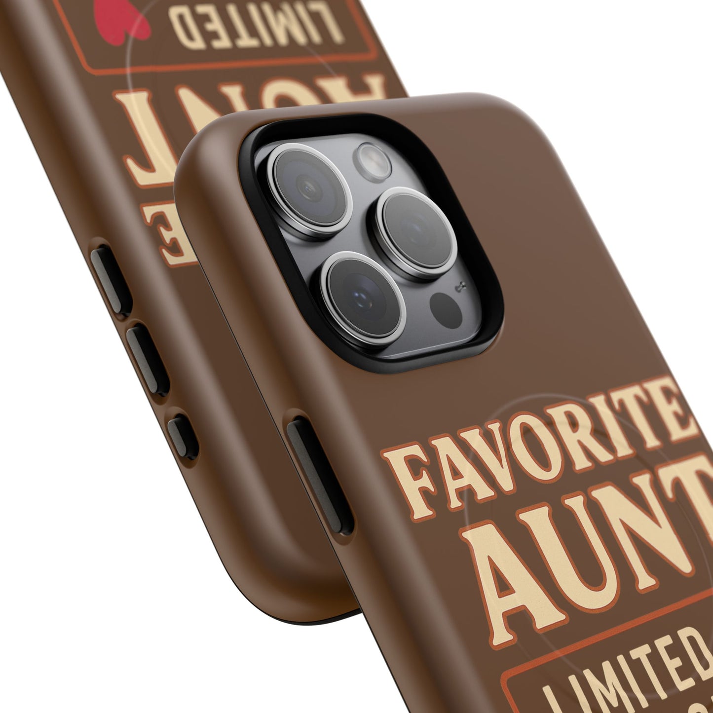 "Aunt Life Red Heart Edition" | Tough Phone Case