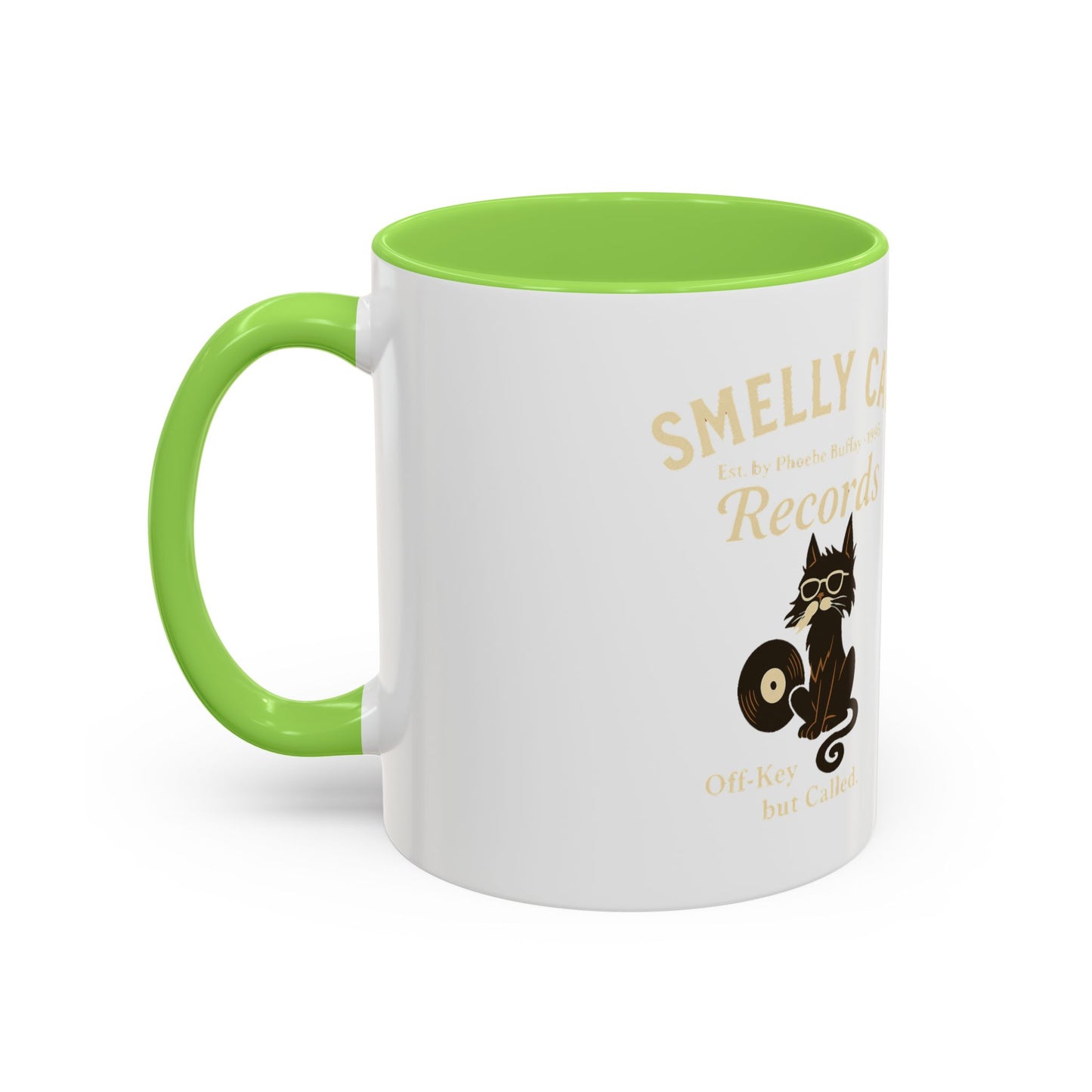 Smelly Cat Records Mug – Off-Key but Called | 11oz Mug
