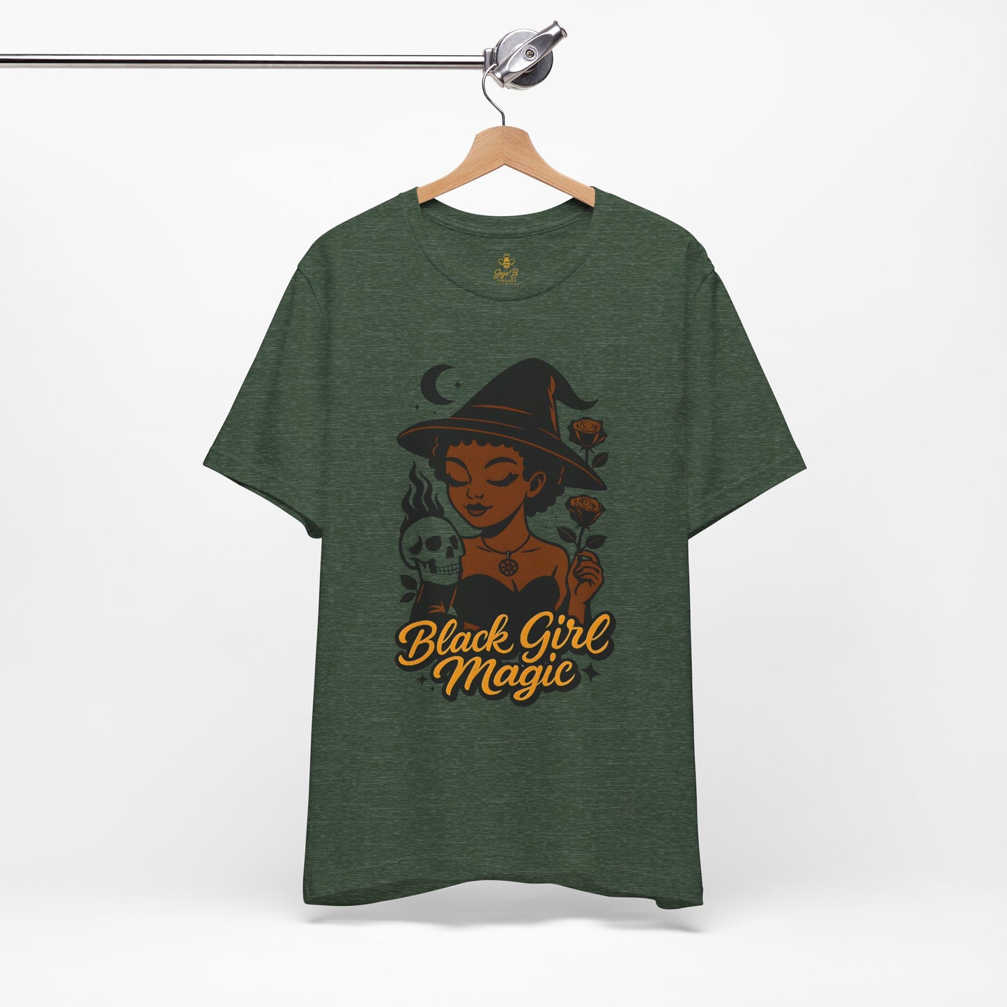 Black Girl Magic Witchy Halloween | Jersey Tee