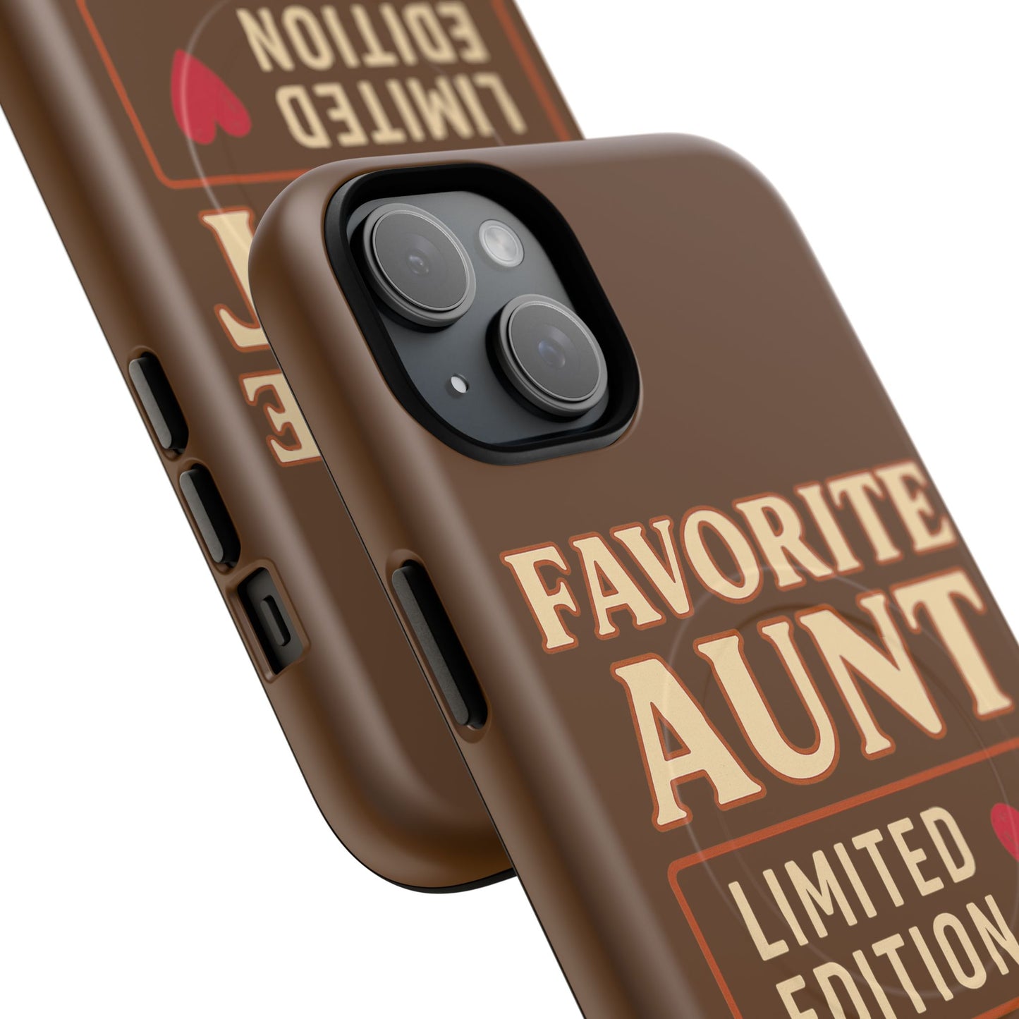 "Aunt Life Red Heart Edition" | Tough Phone Case