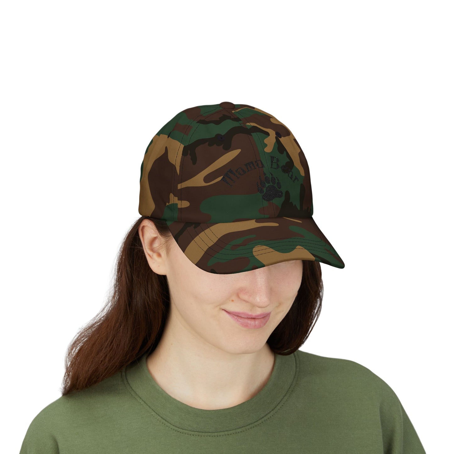 Mama Bear Hat – Adjustable Embroidered Dad Hat for Strong & Stylish Moms