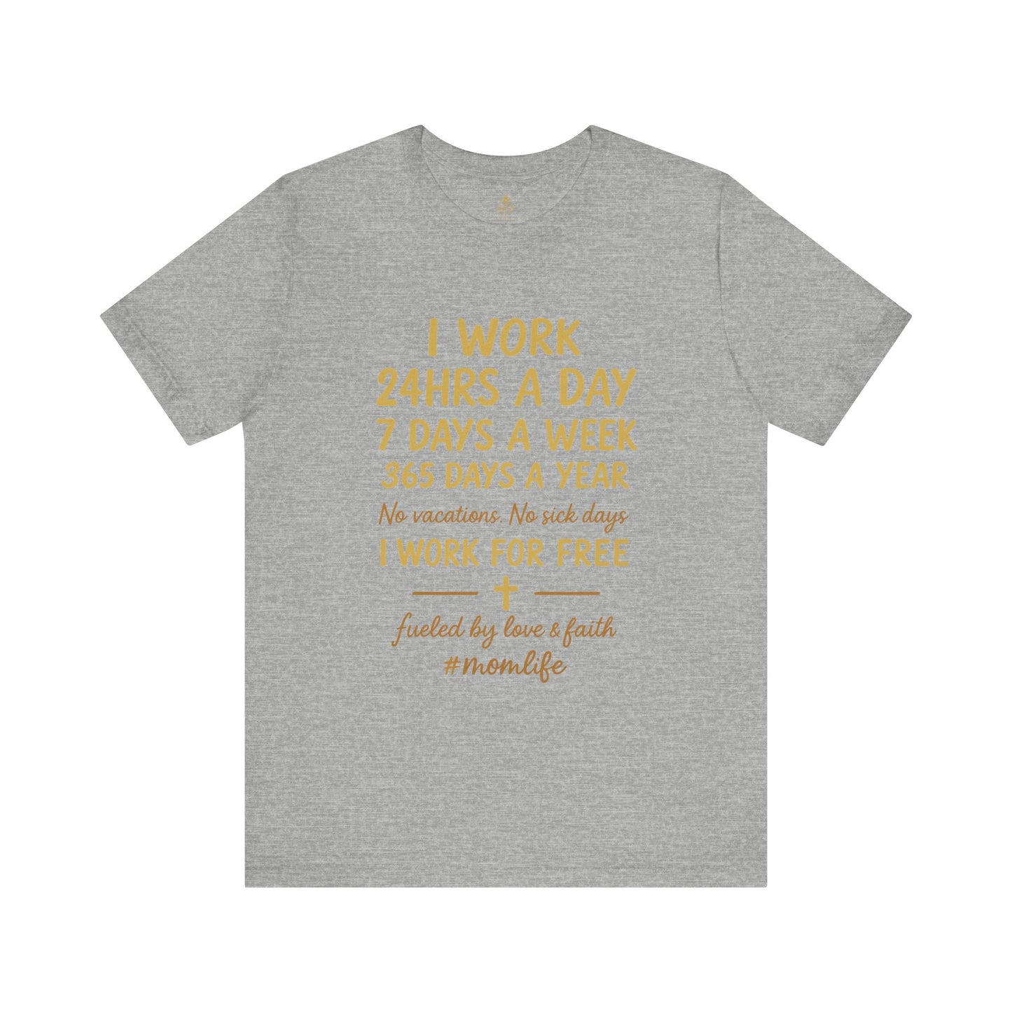 No Days Off Mom Life | Jersey Tee