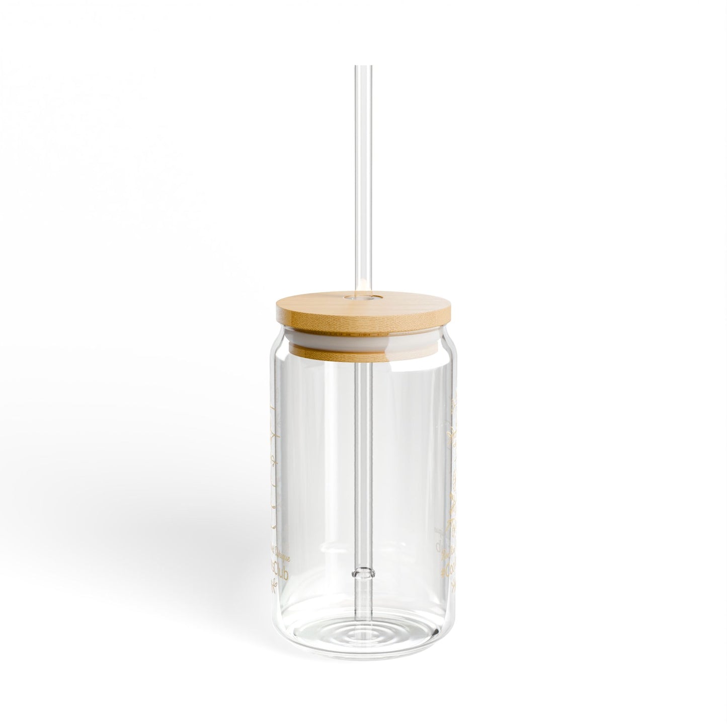"Bloom & Sip" Aunt Life | Glass Cup