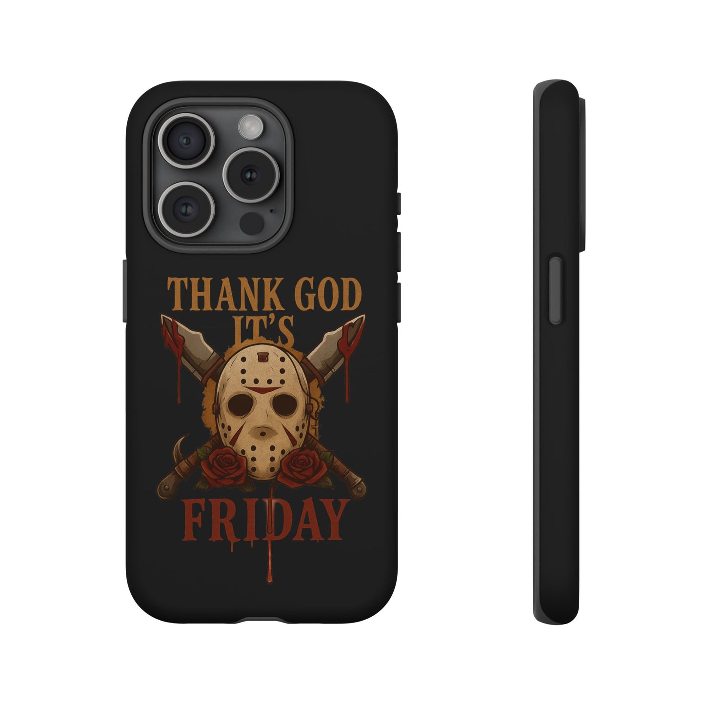 "Thank God It’s Friday – Horror Rose Edition" | Tough Phone Cases
