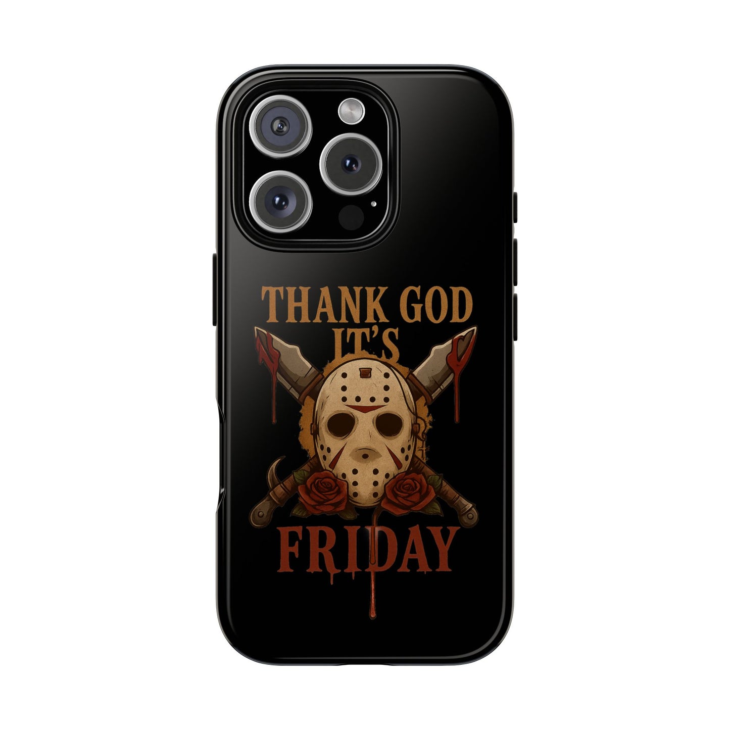 "Thank God It’s Friday – Horror Rose Edition" | Tough Phone Cases