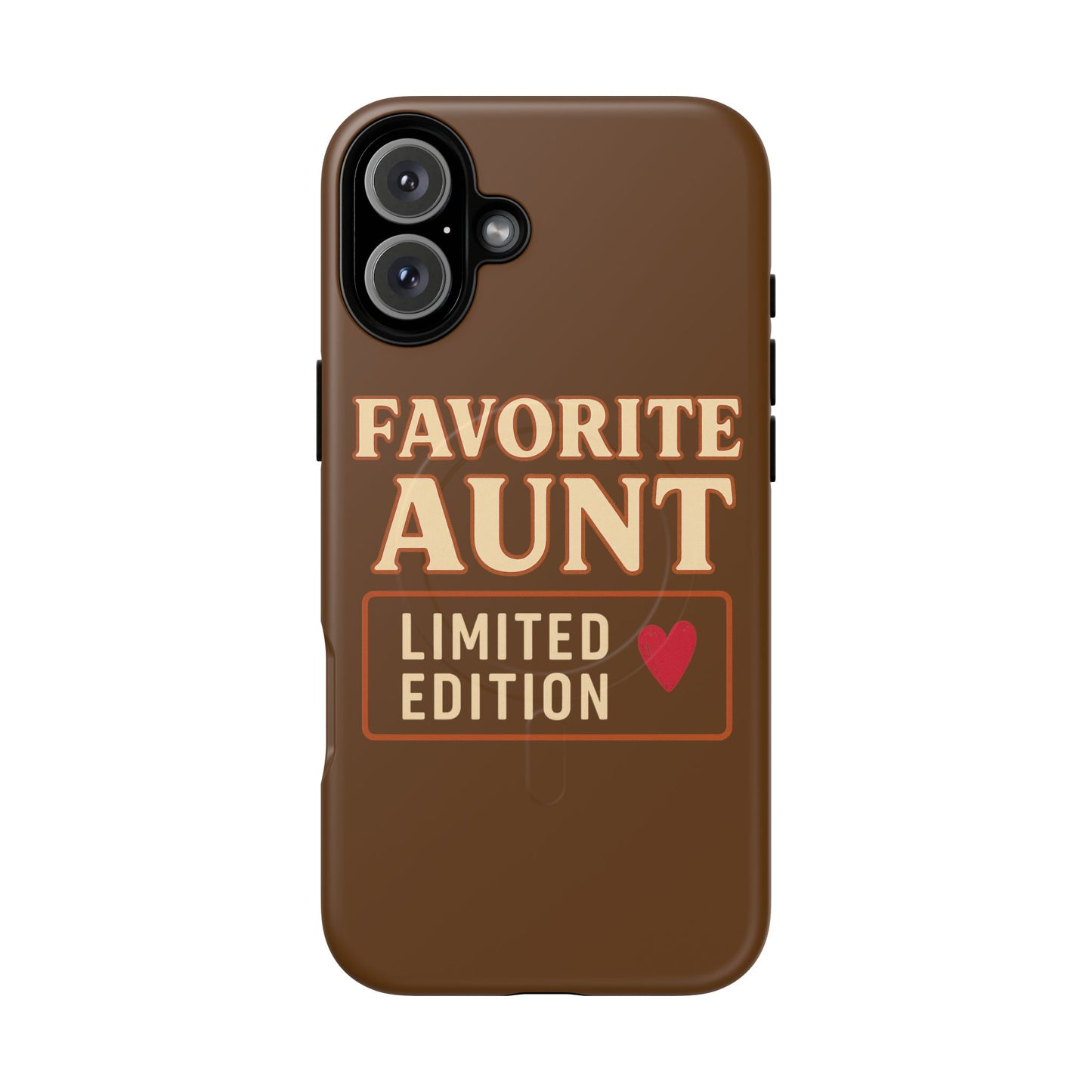 "Aunt Life Red Heart Edition" | Tough Phone Case
