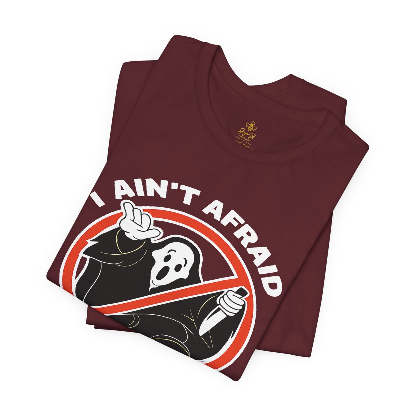 “I Ain’t Afraid of No Ghostface” Halloween | Jersey Tee