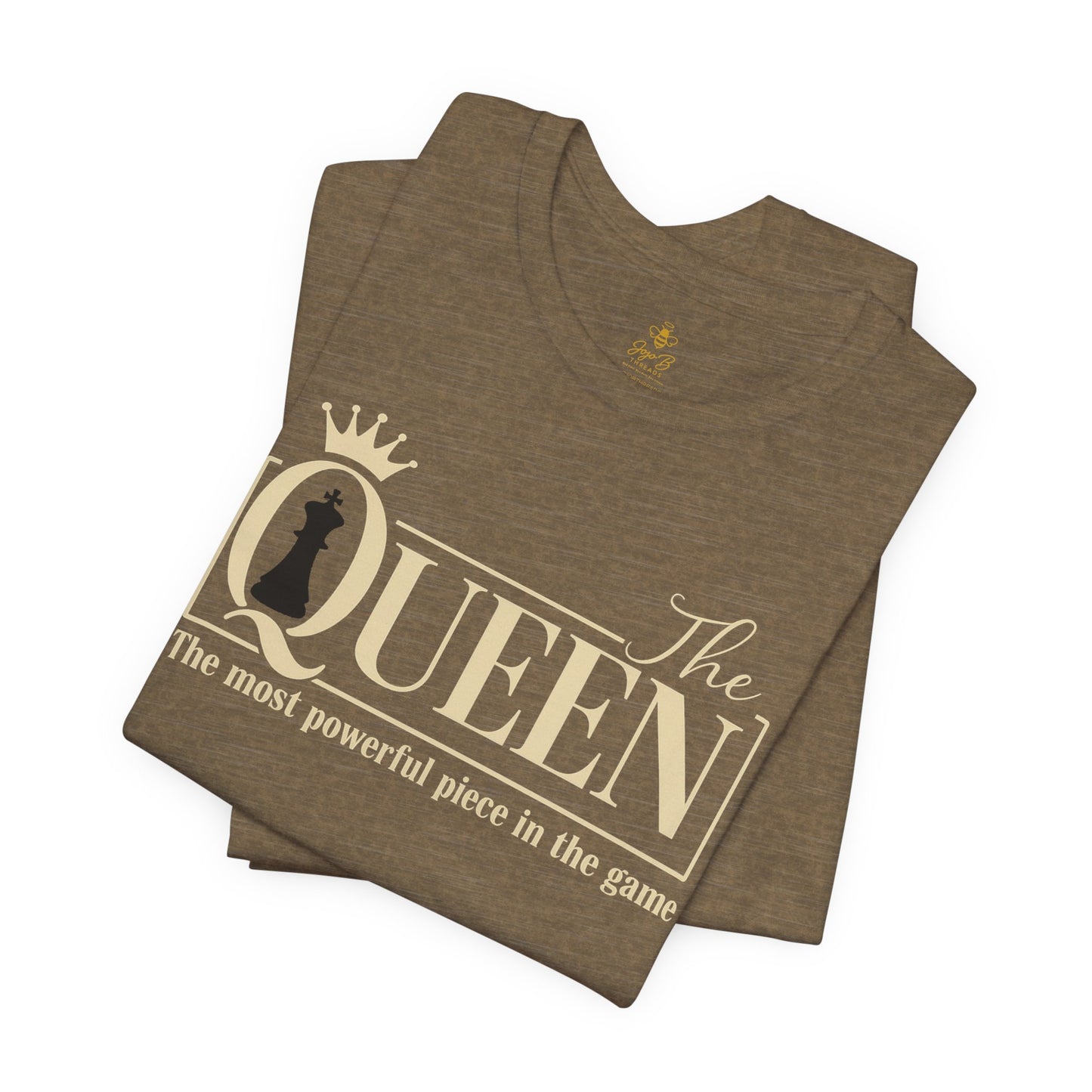 "The Queen Tee – Most Powerful Piece in the Game" | Jersey Tee