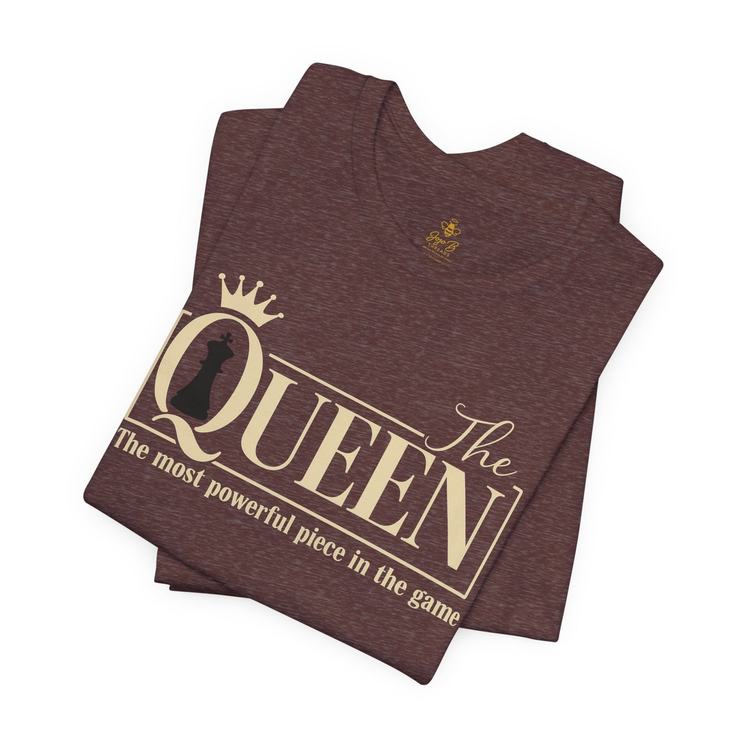 "The Queen Tee – Most Powerful Piece in the Game" | Jersey Tee
