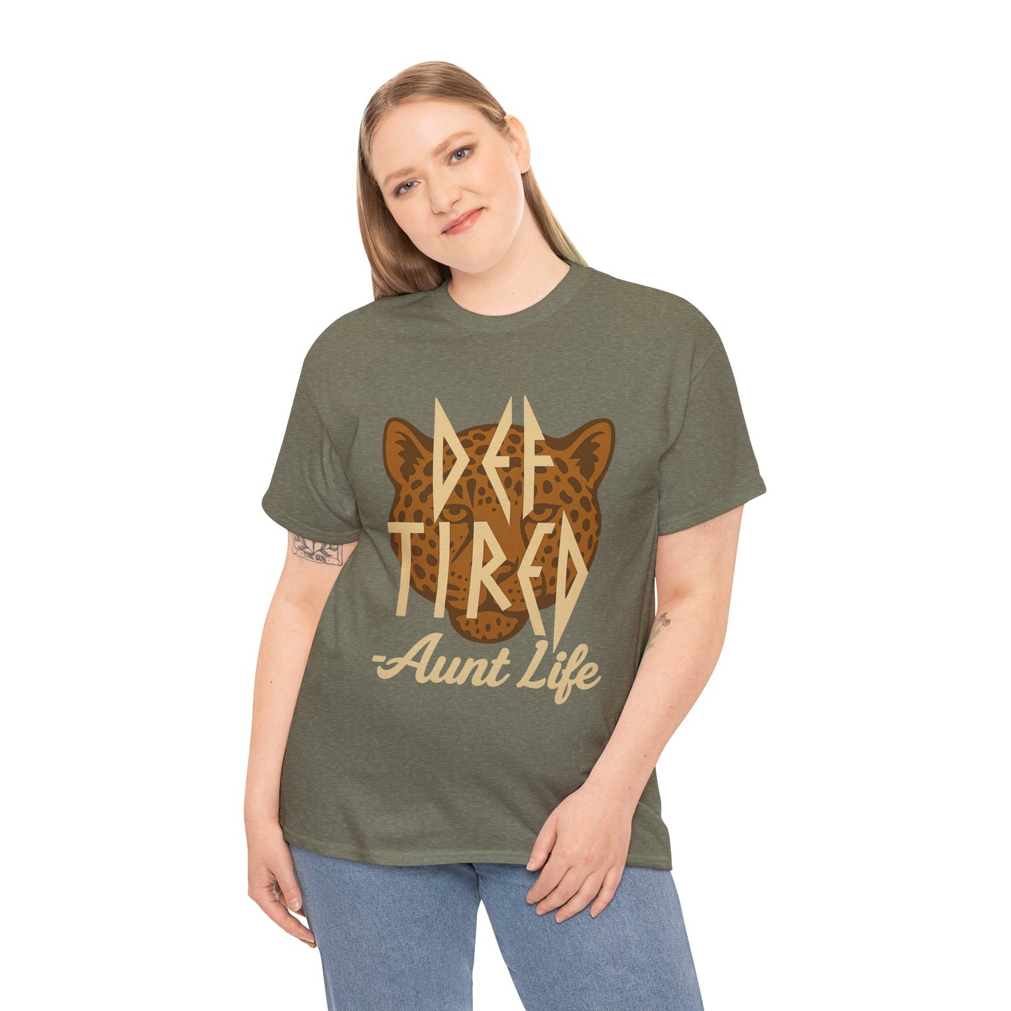 Def Tired Aunt Shirt | Jersey Tee