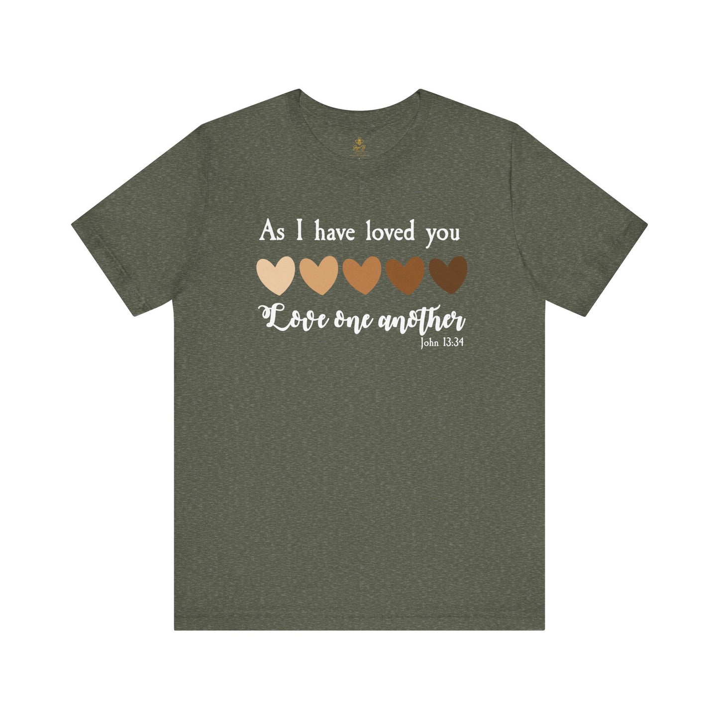 Love One Another – John 13:34 | Jersey Tee