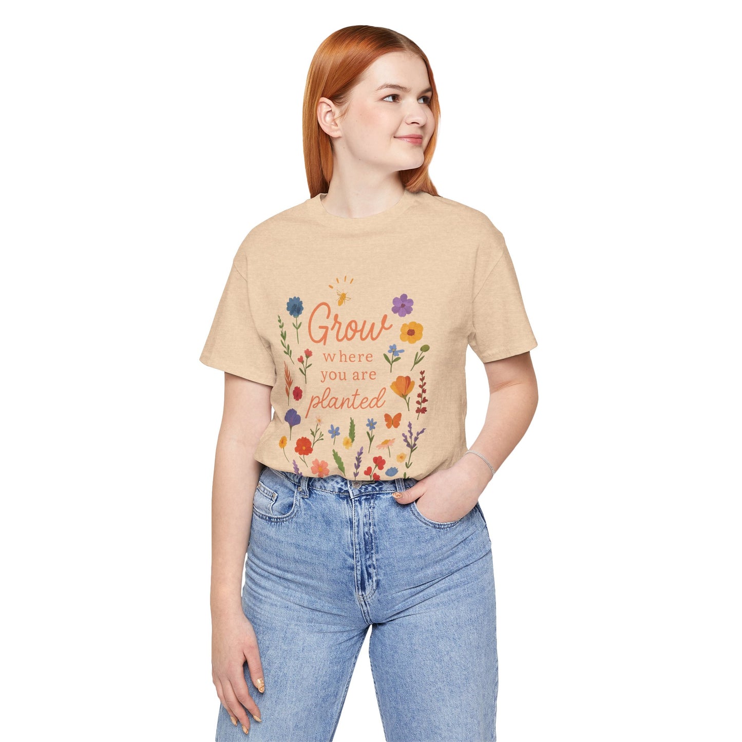 Grow Where You Are Planted | Jersey Tee