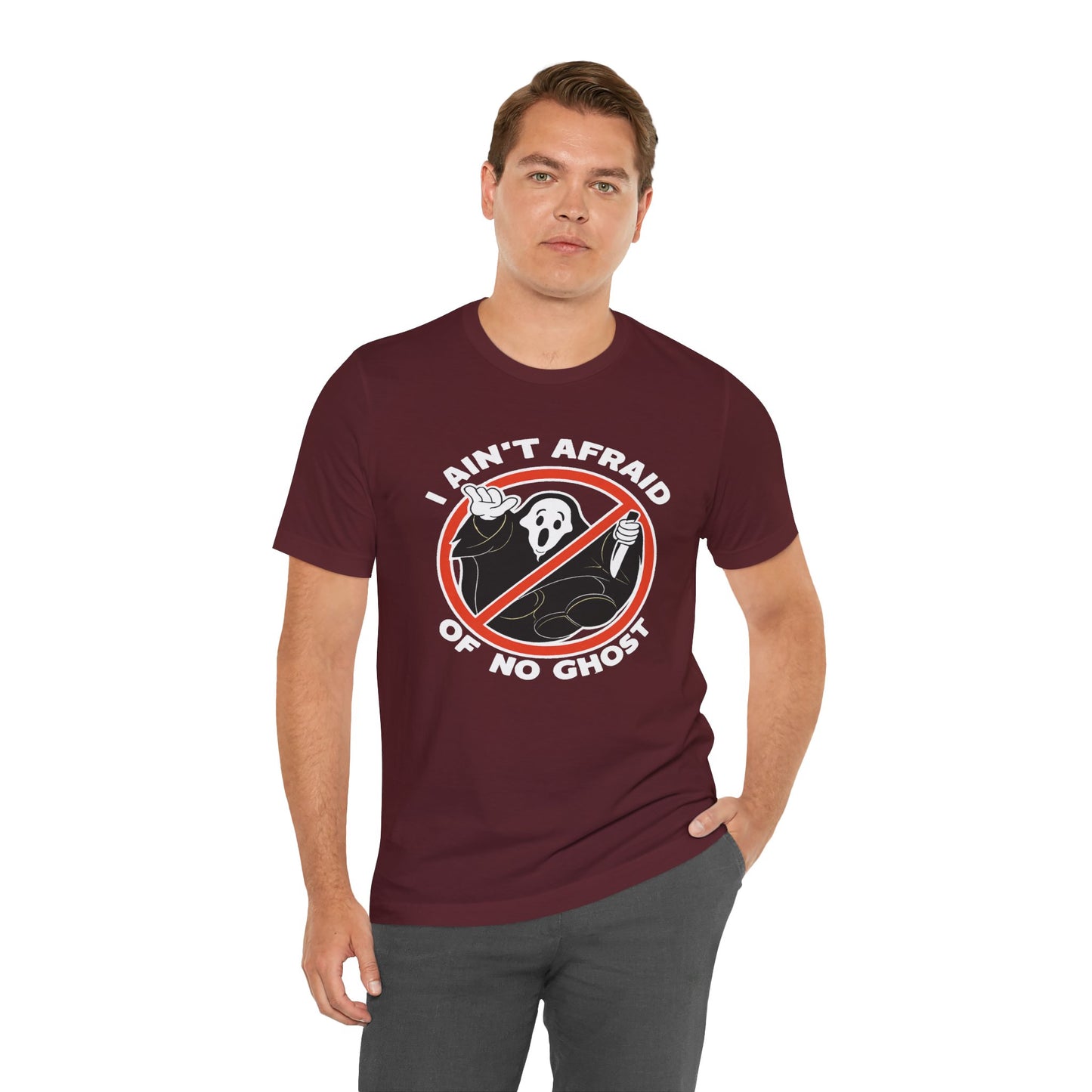 “I Ain’t Afraid of No Ghostface” Halloween | Jersey Tee